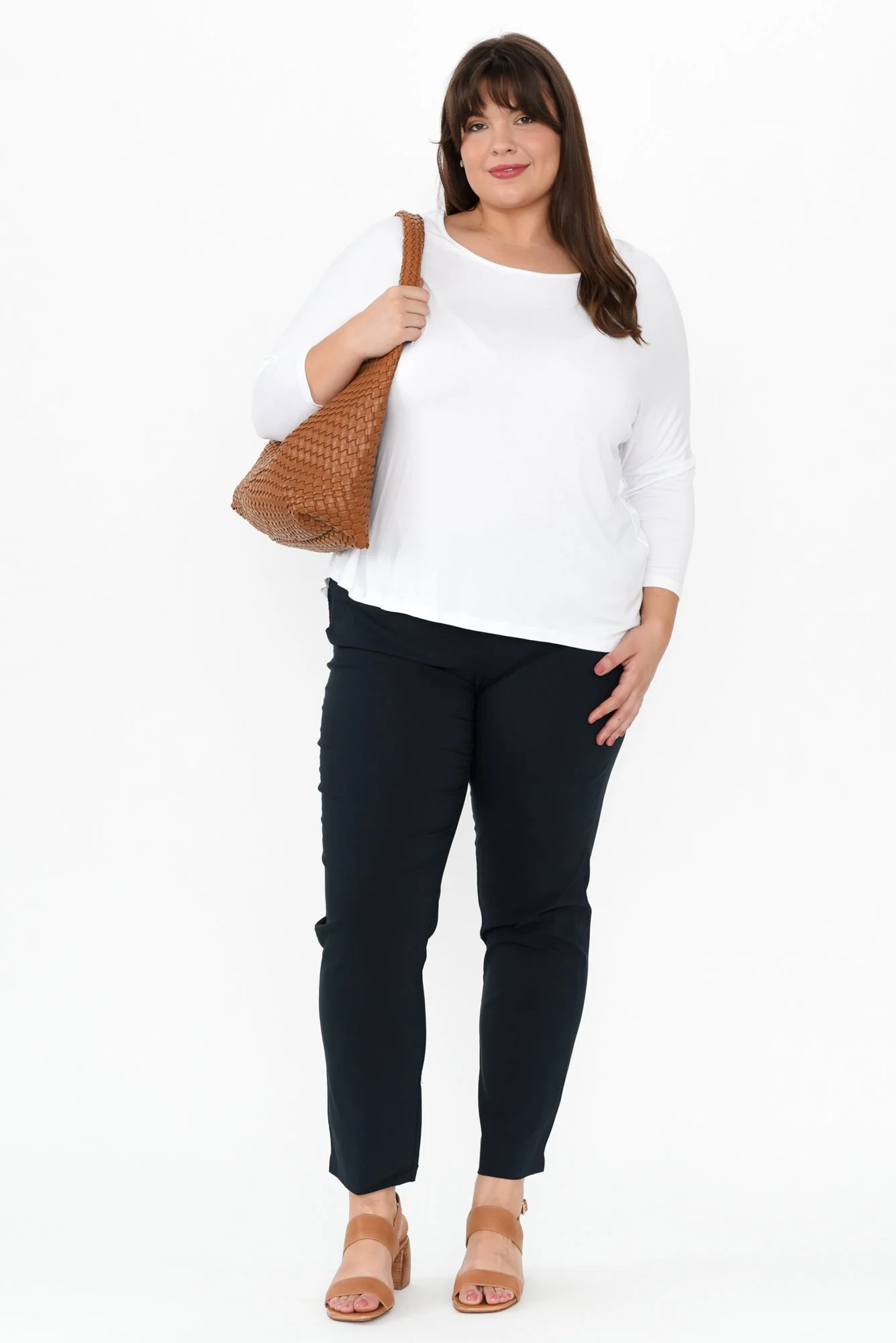 Cody Navy Stretch Pants - Image 8