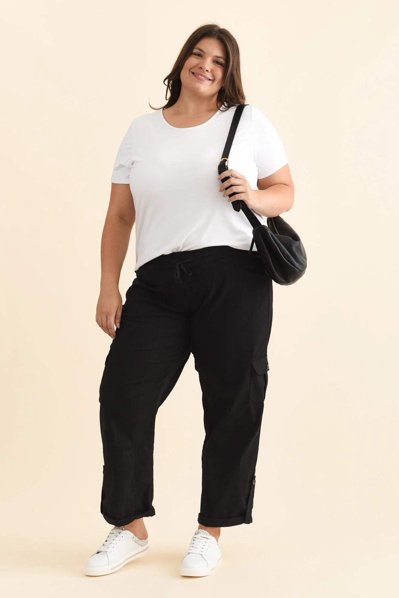 Colette Black Cargo Pants - Image 10