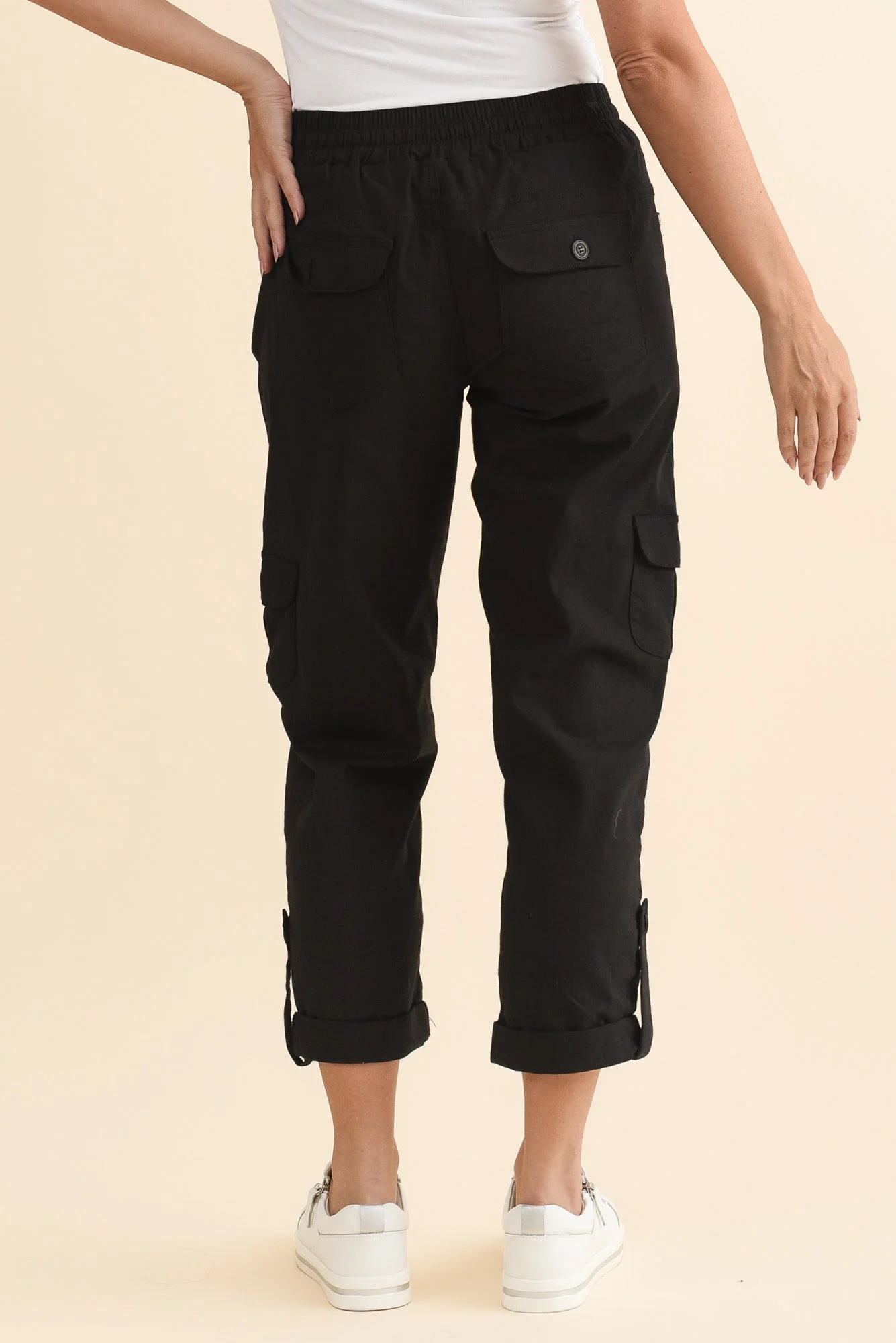 Colette Black Cargo Pants - Image 5