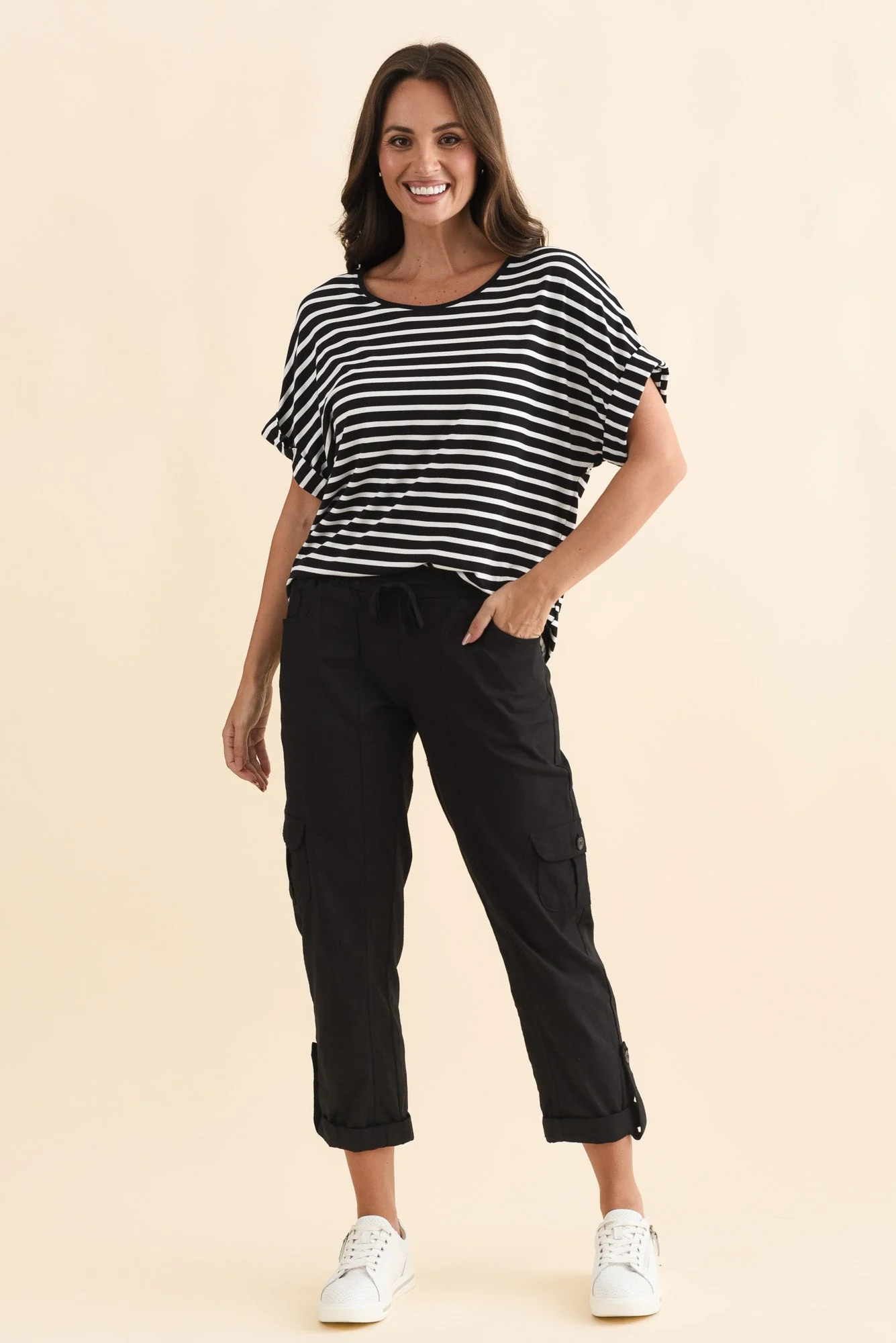 Colette Black Cargo Pants - Image 8
