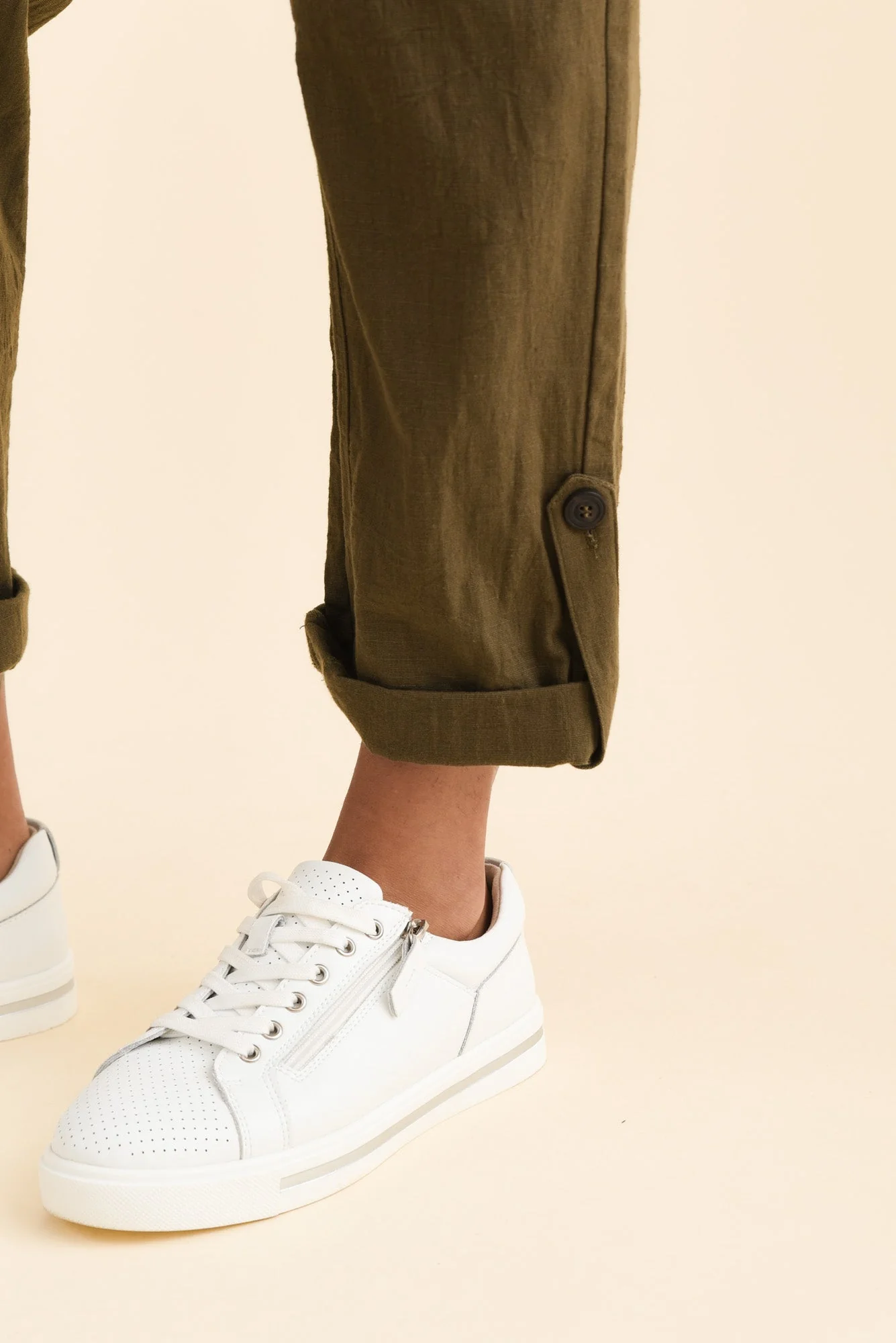Colette Khaki Cargo Pants - Image 7