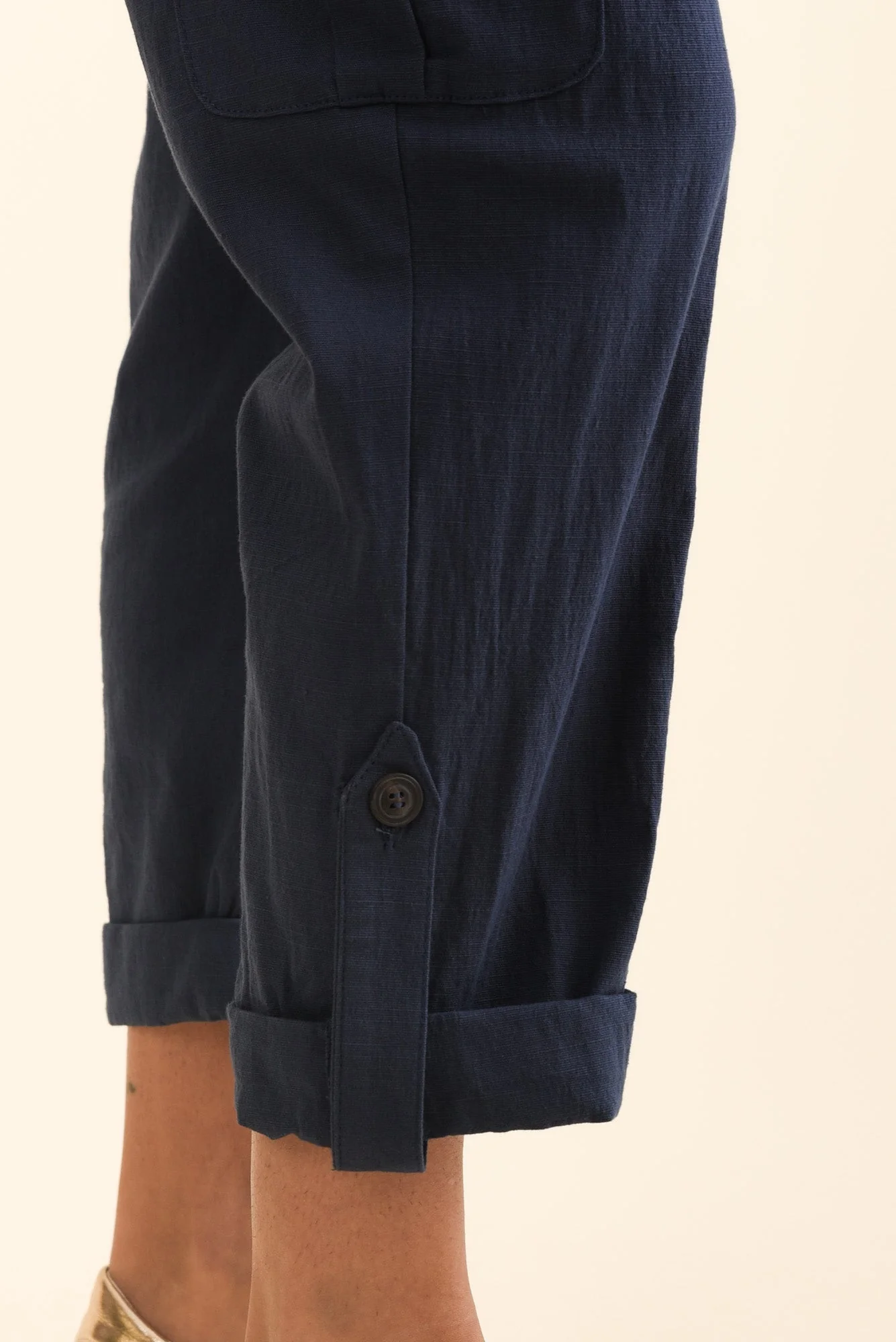 Colette Navy Cargo Pants - Image 7