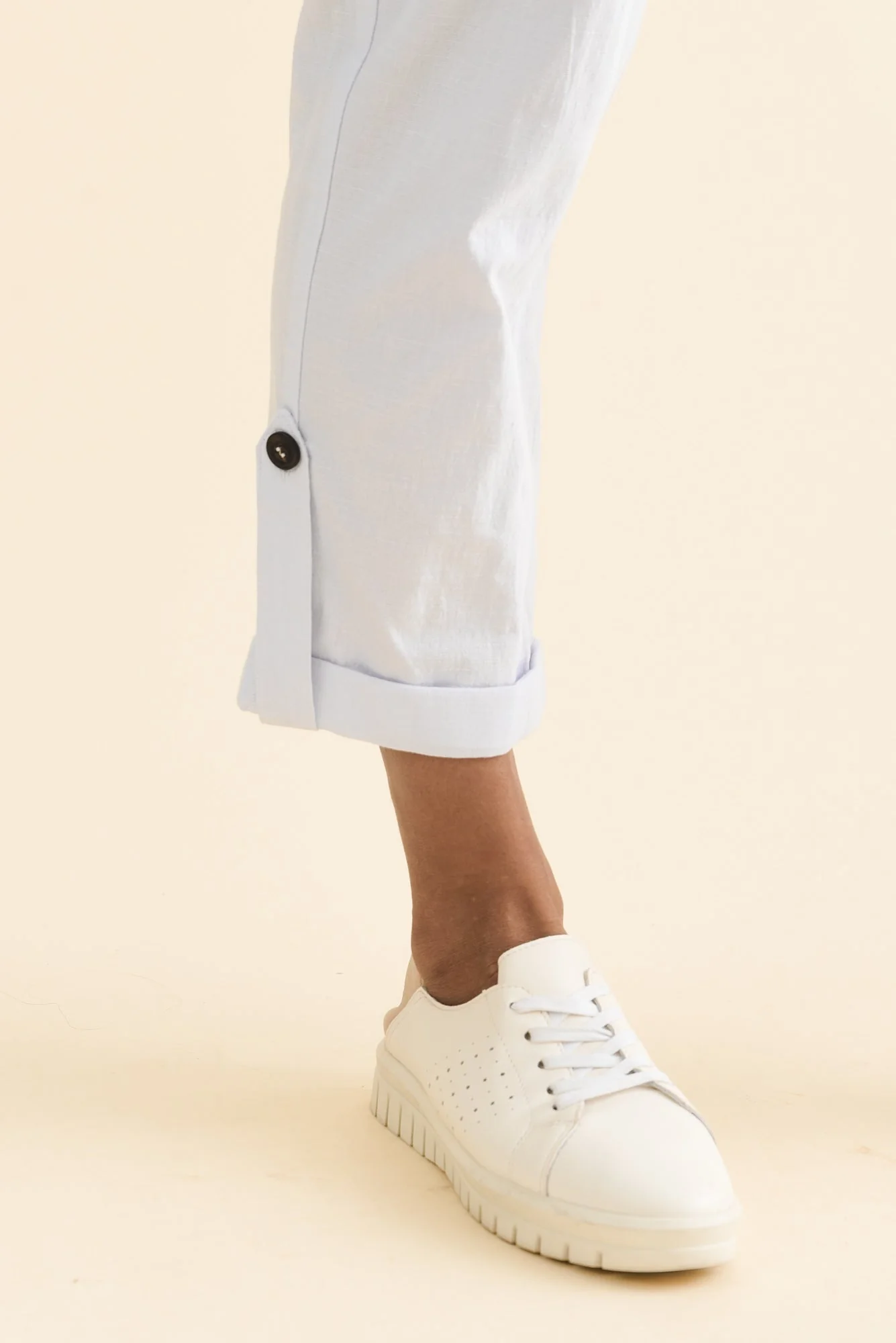 Colette White Cargo Pants - Image 6