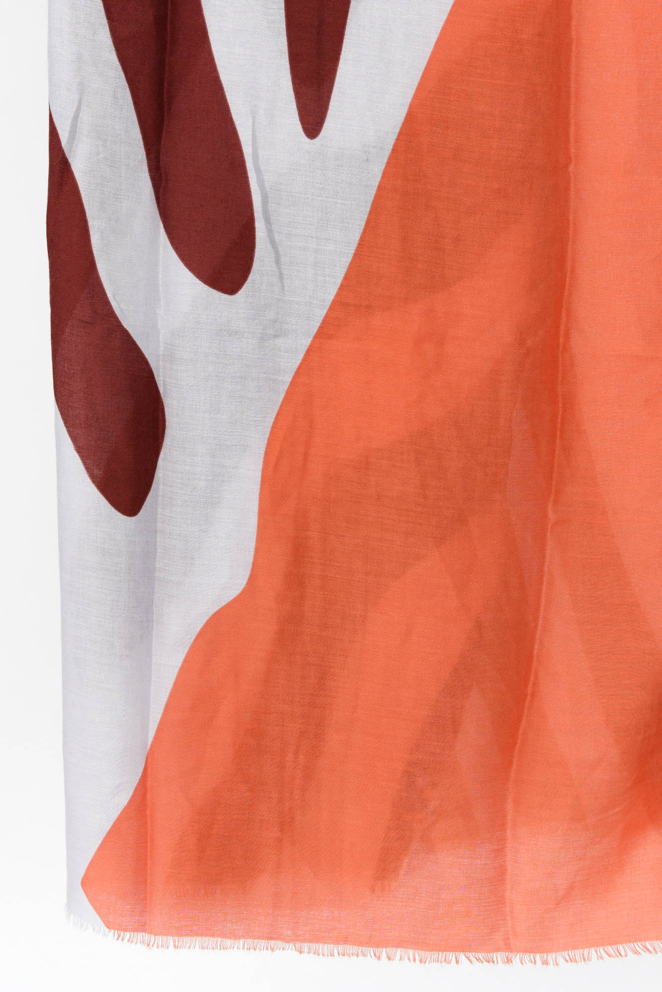 Crane Rust Contrast Scarf - Image 3