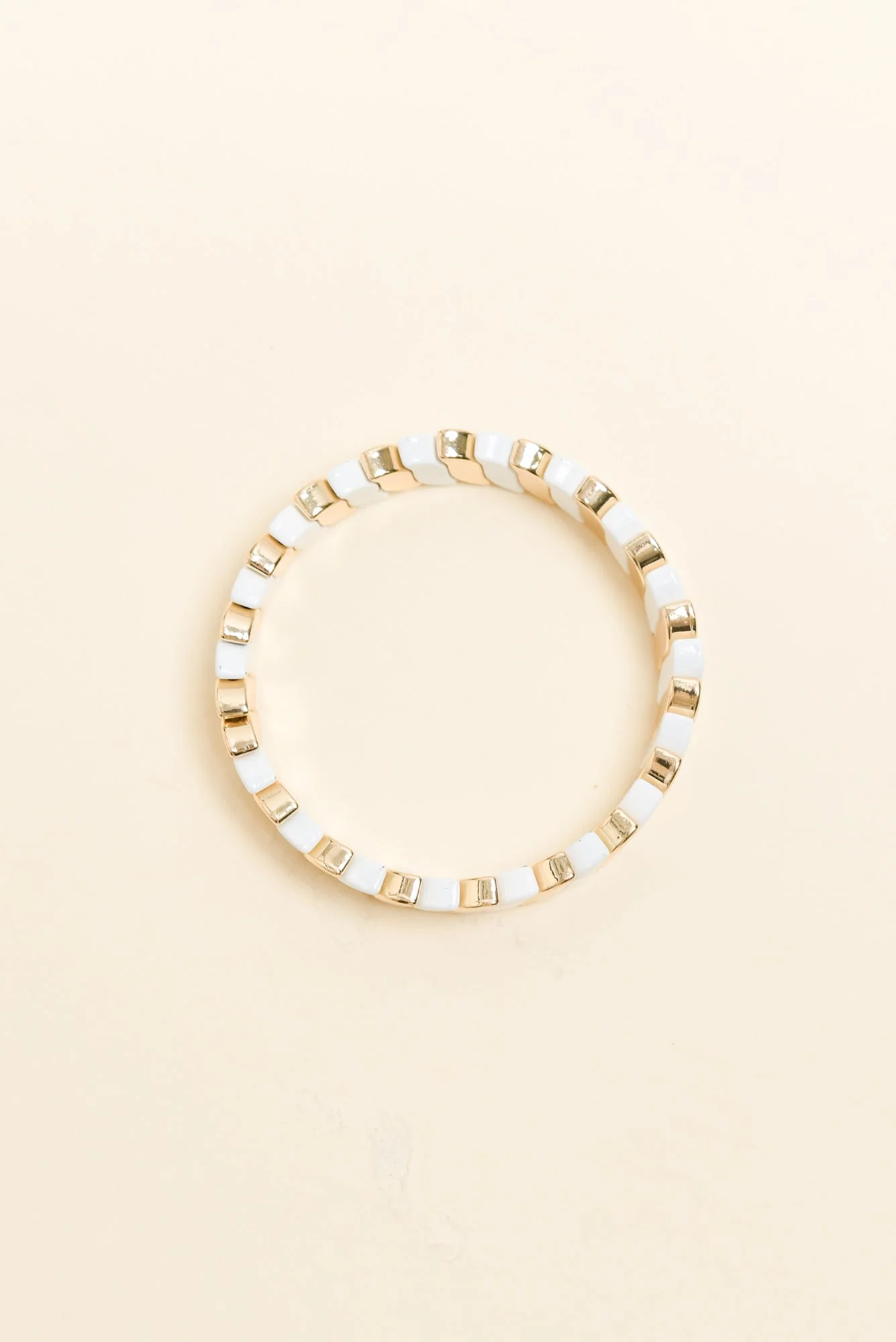 Cupid White Beaded Bracelet - Image 2