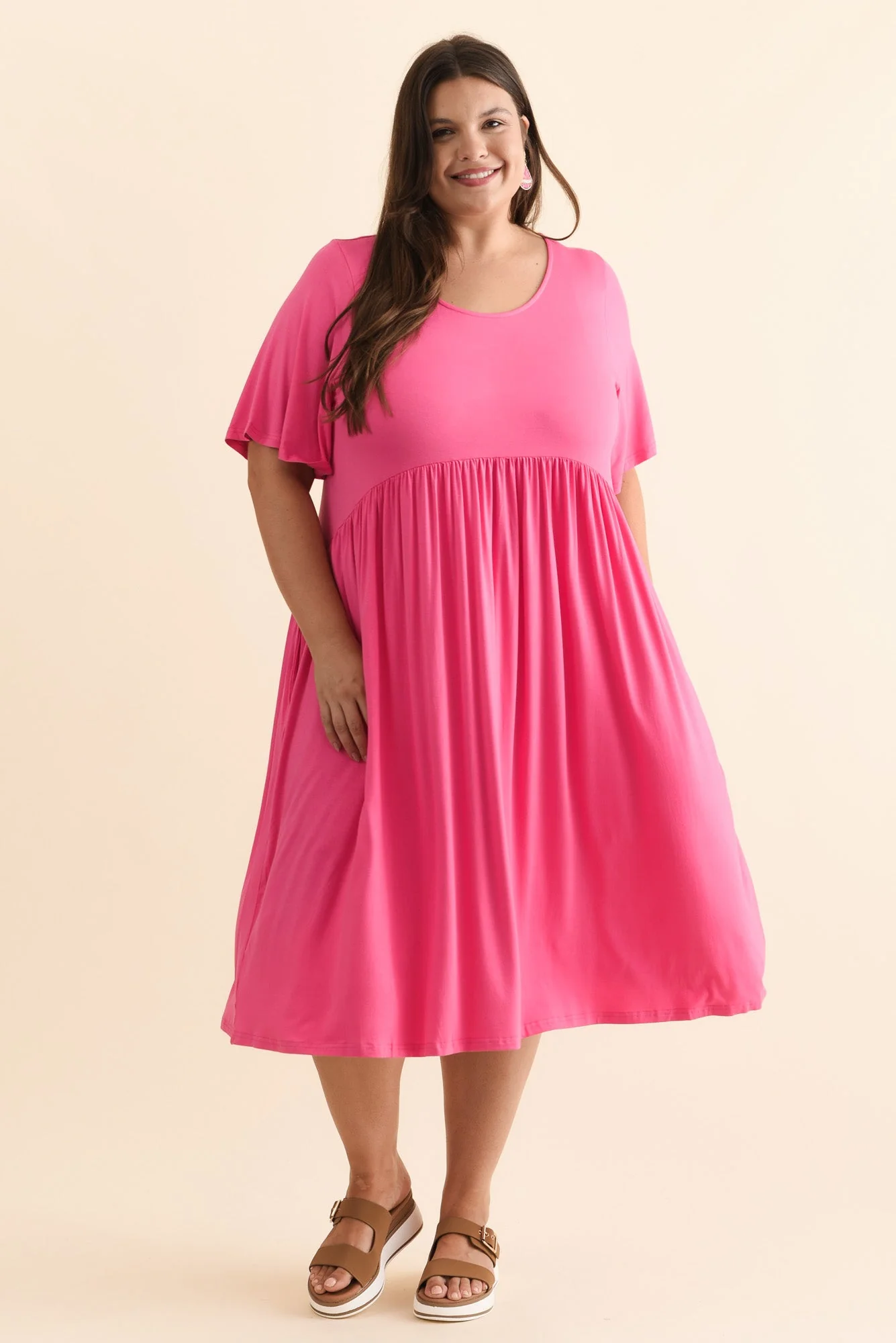 Dalton Pink Crescent Dress - Image 8