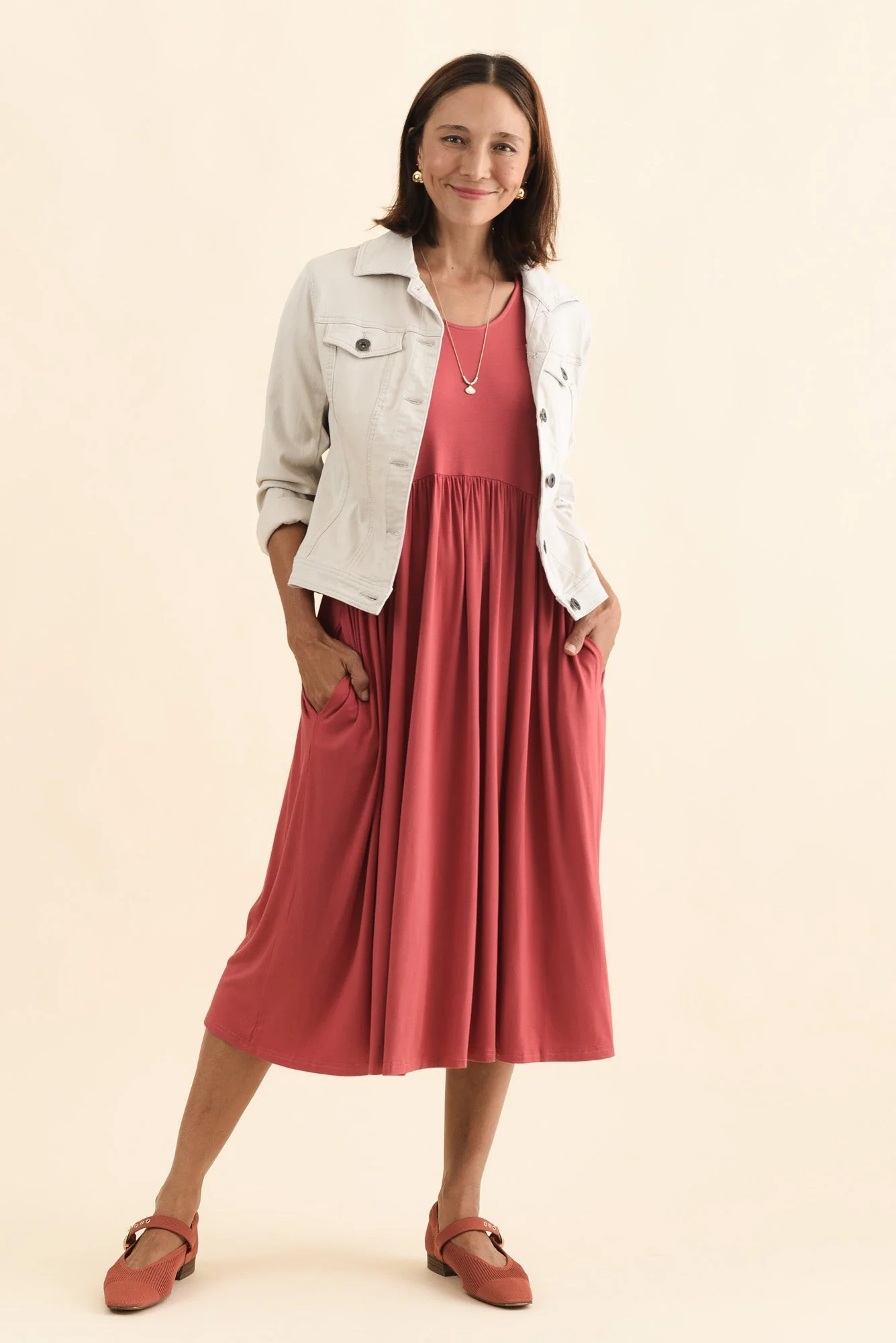 Dalton Rust Crescent Dress - Image 2