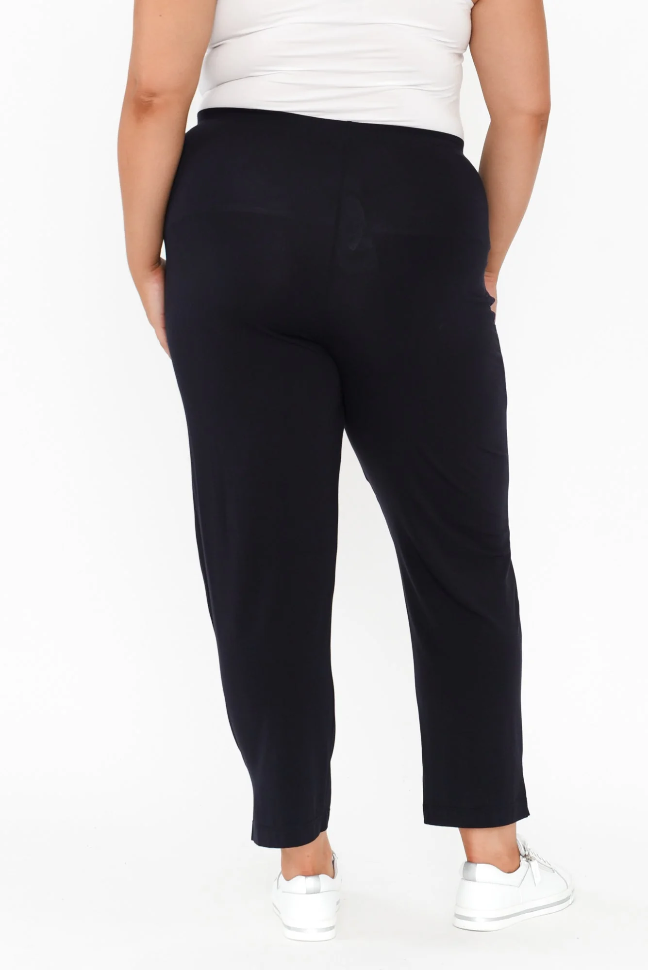 Dana Navy Micro Modal Pants - Image 11