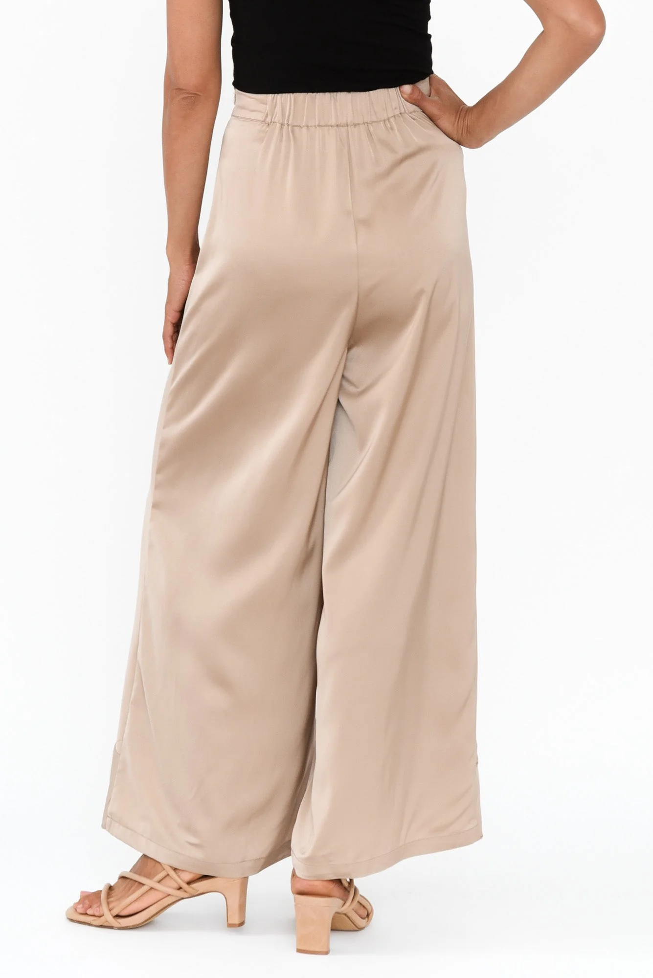 Dancer Taupe Ruffle Pants - Image 7
