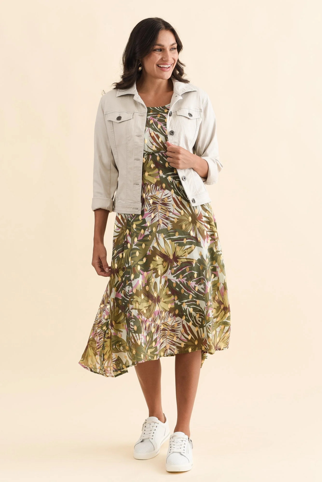 Danielle Stone Stretch Jean Jacket - Image 3
