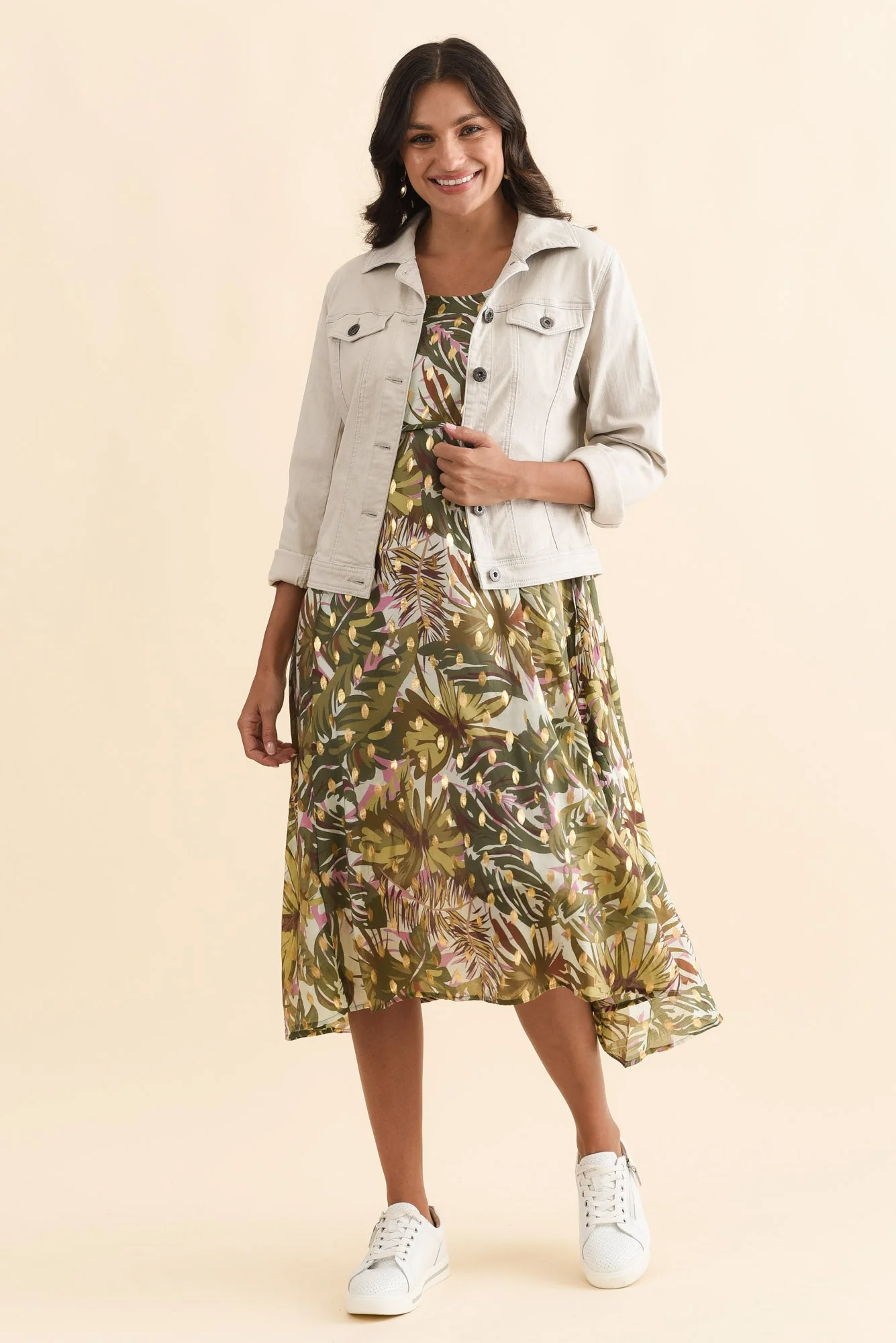 Danielle Stone Stretch Jean Jacket - Image 8