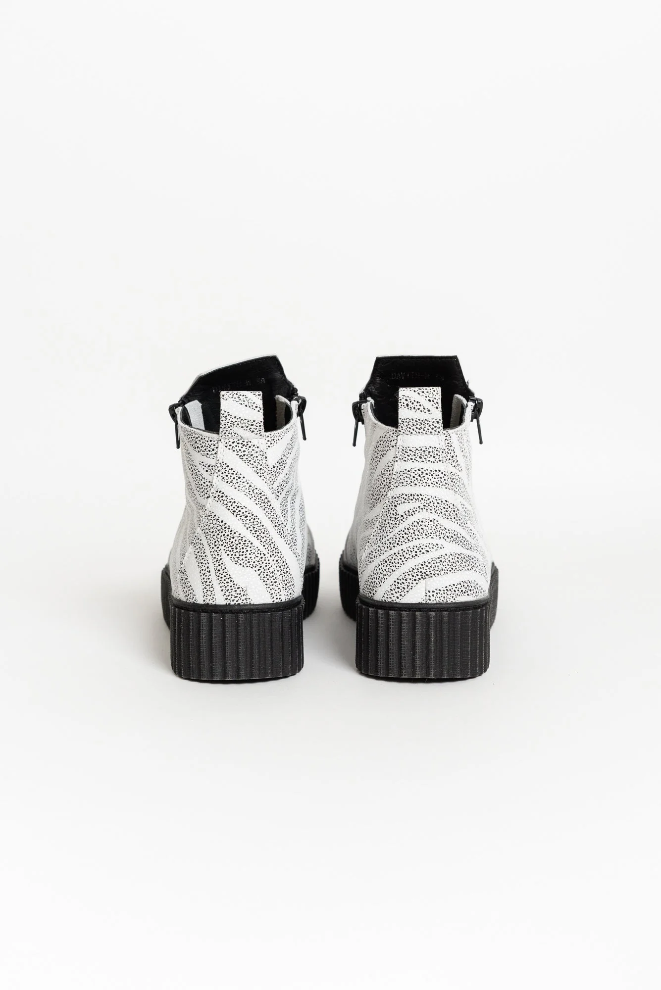 Davith White Zebra Ankle Boot - Image 7