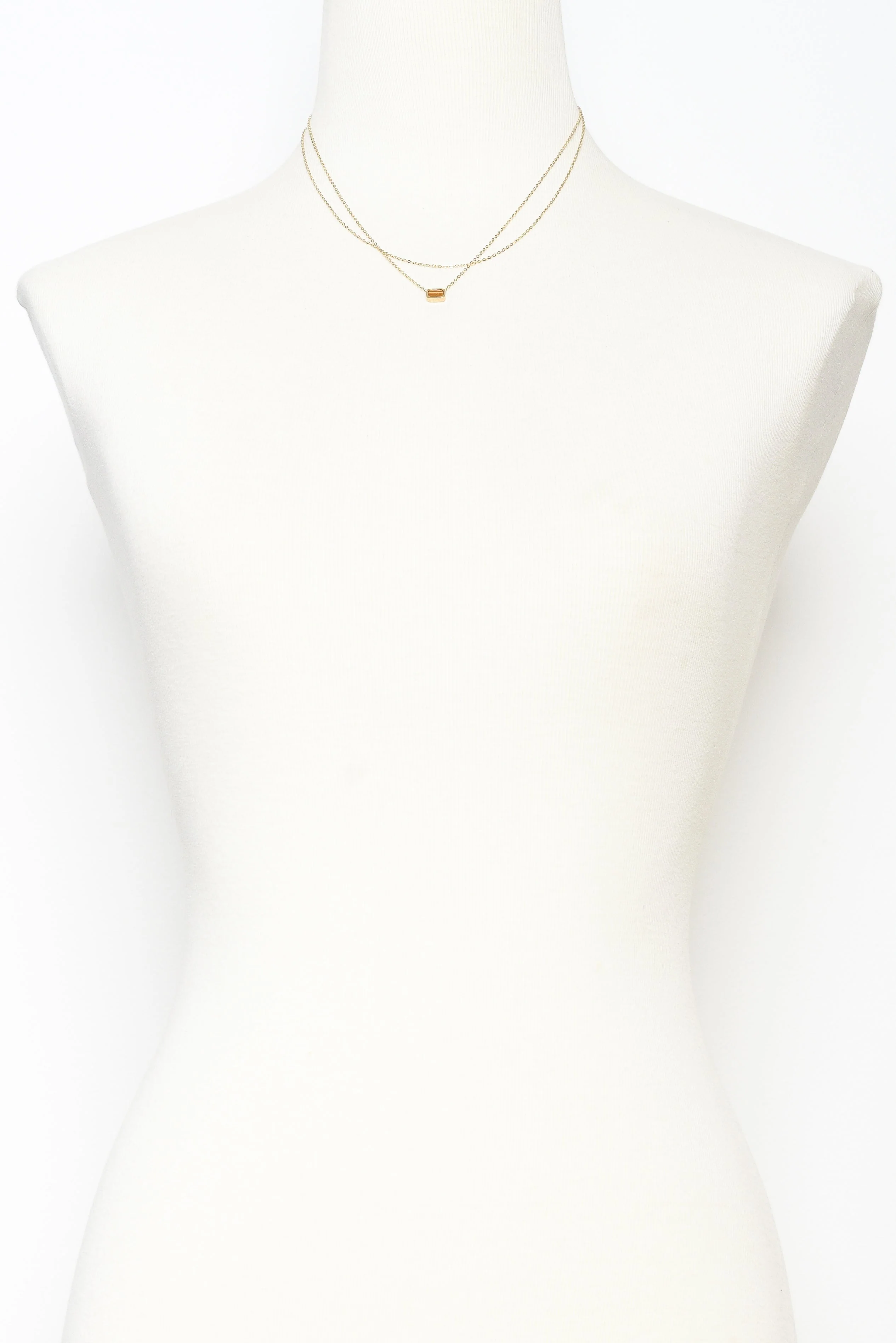 Deauville Gold Plated Layered Necklace - Image 2