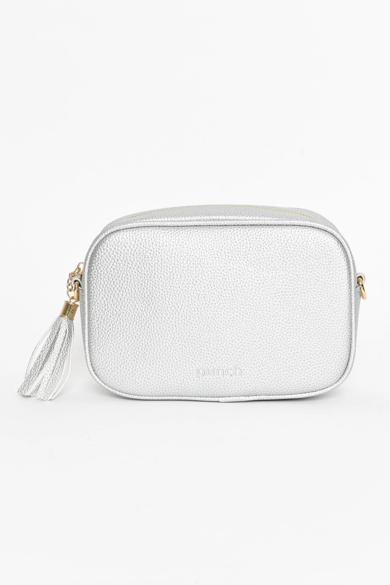 Dell Silver Crossbody Bag - Image 3