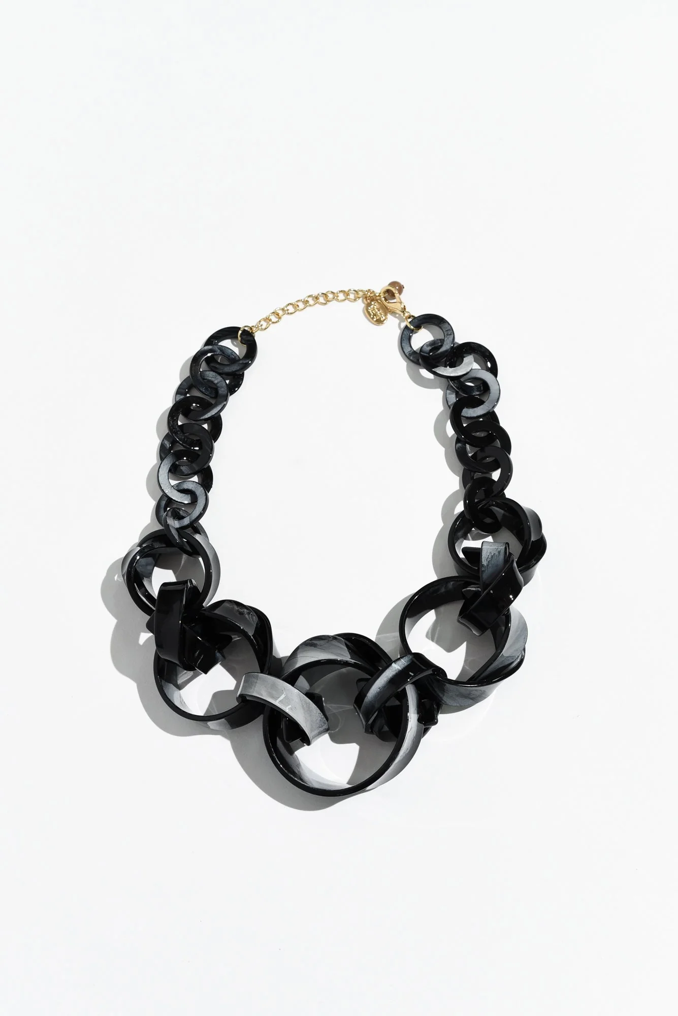 Denver Black Chain Necklace - Image 2