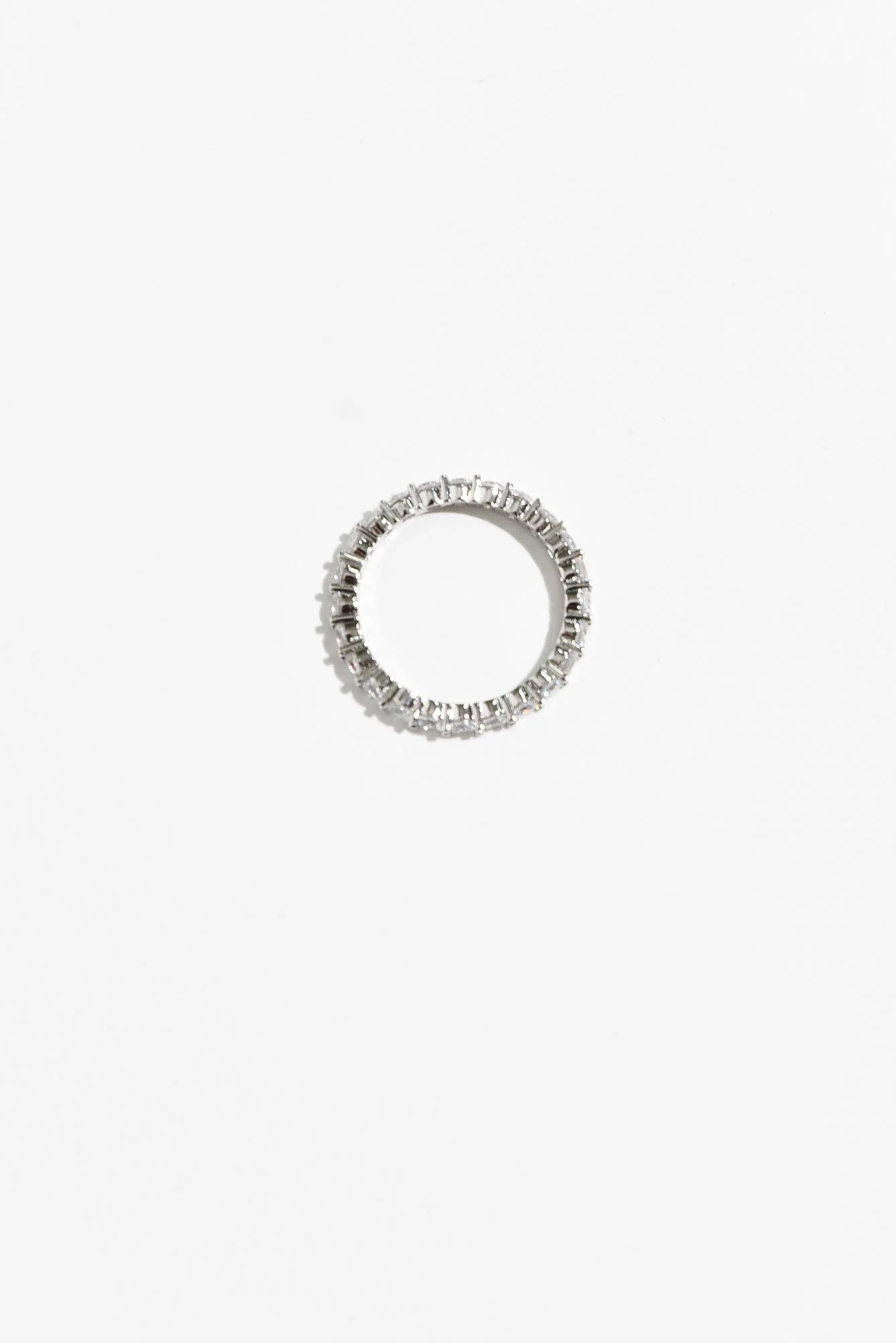 Dolce Vita Silver Diamante Ring - Image 2