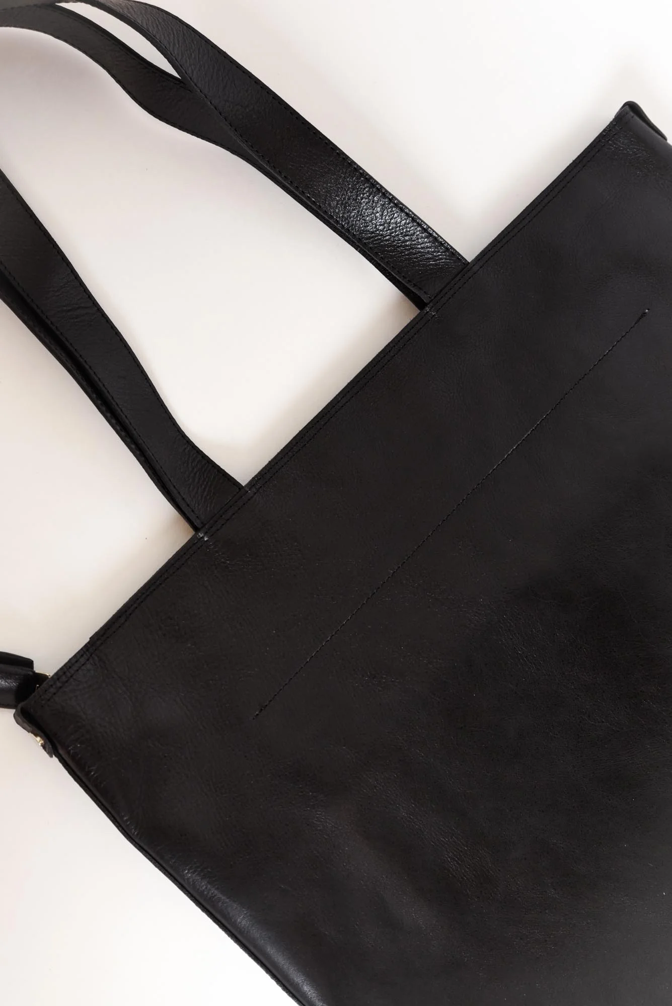 Fenna Black Leather Tote - Image 3