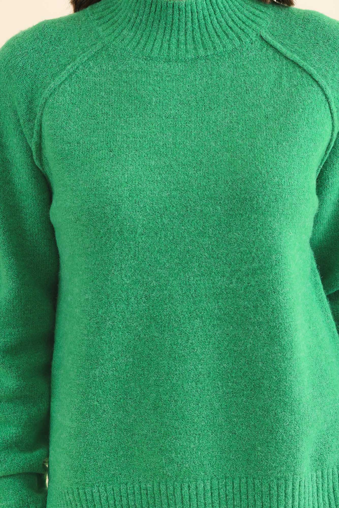 Finn Green Knit Sweater - Image 5