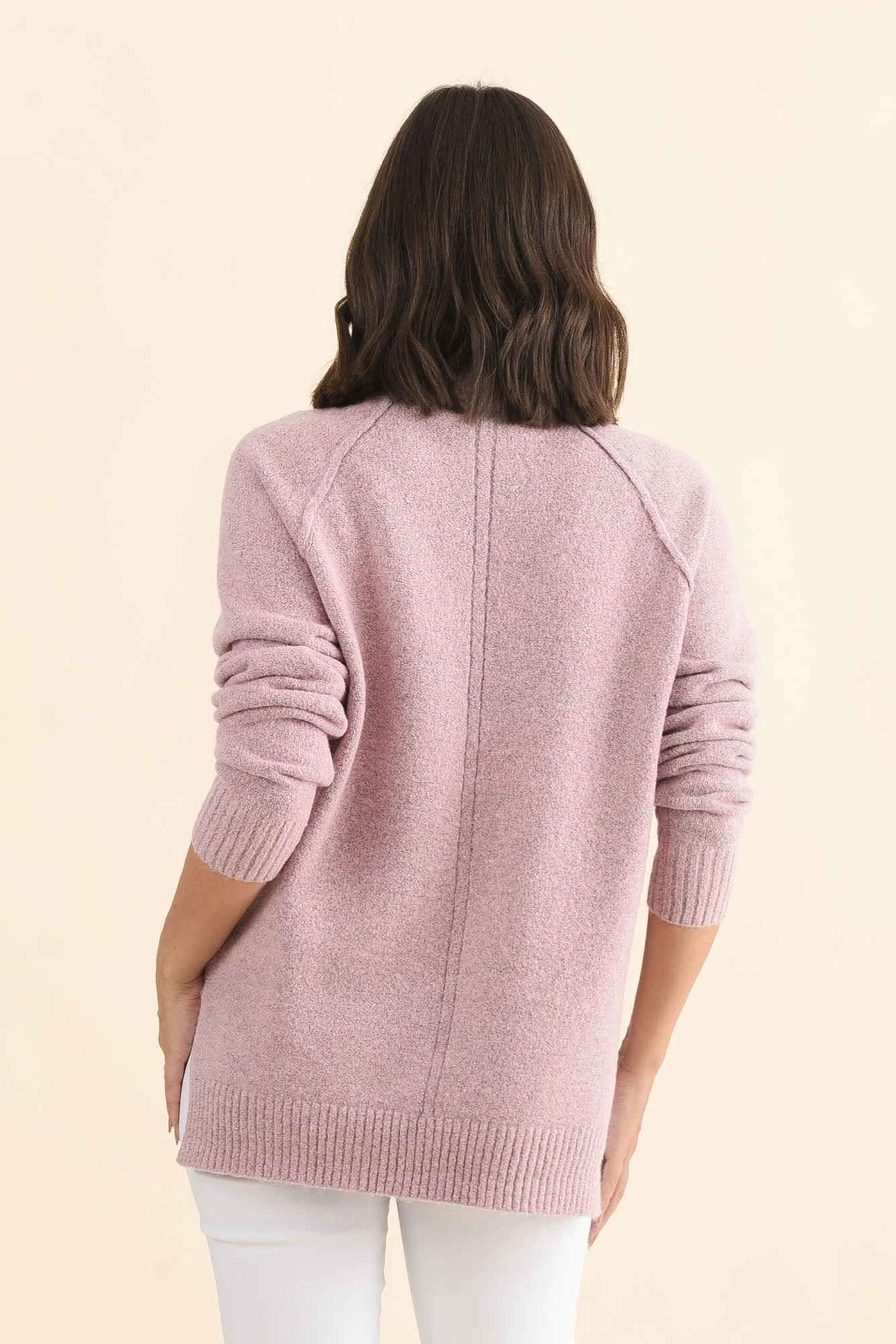 Finn Pink Knit Sweater - Image 4