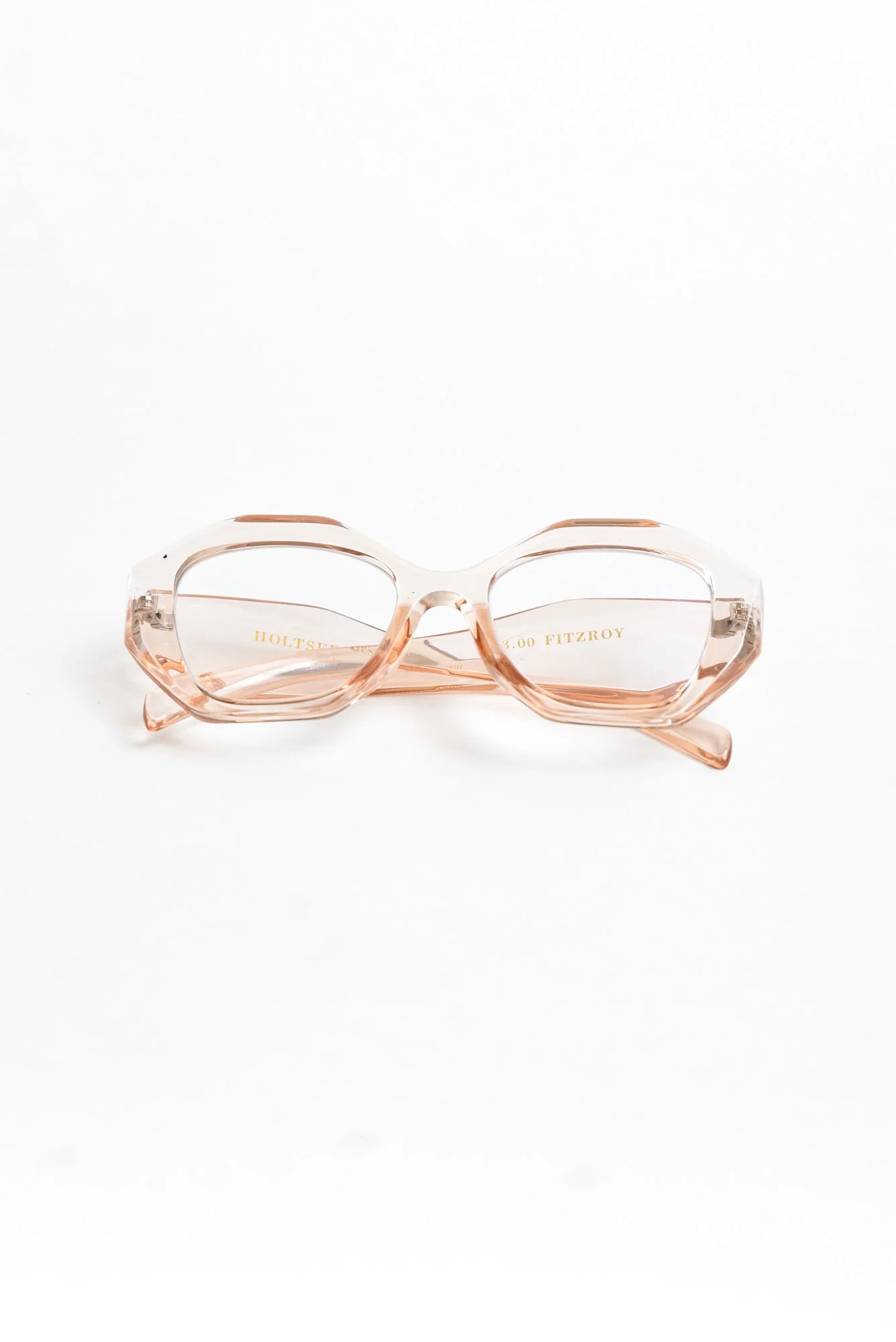 Fitzroy Champagne Oversized Reading Glasses - Image 2