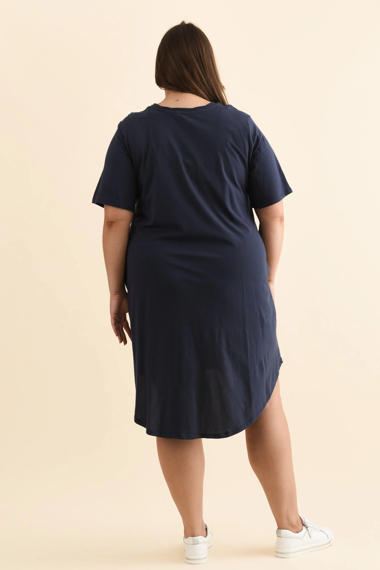 Florida Navy Cotton Tee Dress - Image 11