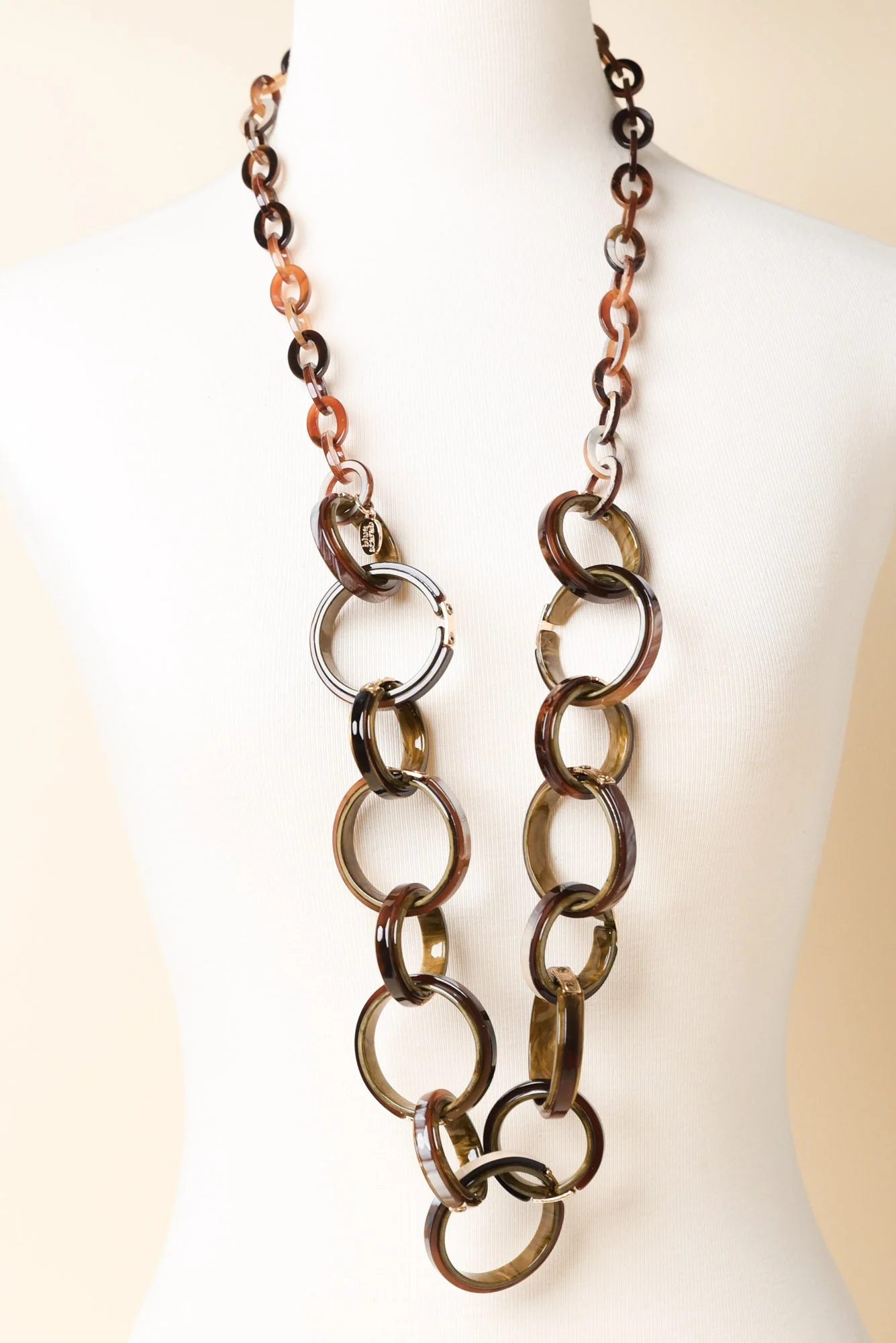 Foster Brown Linked Necklace - Image 2