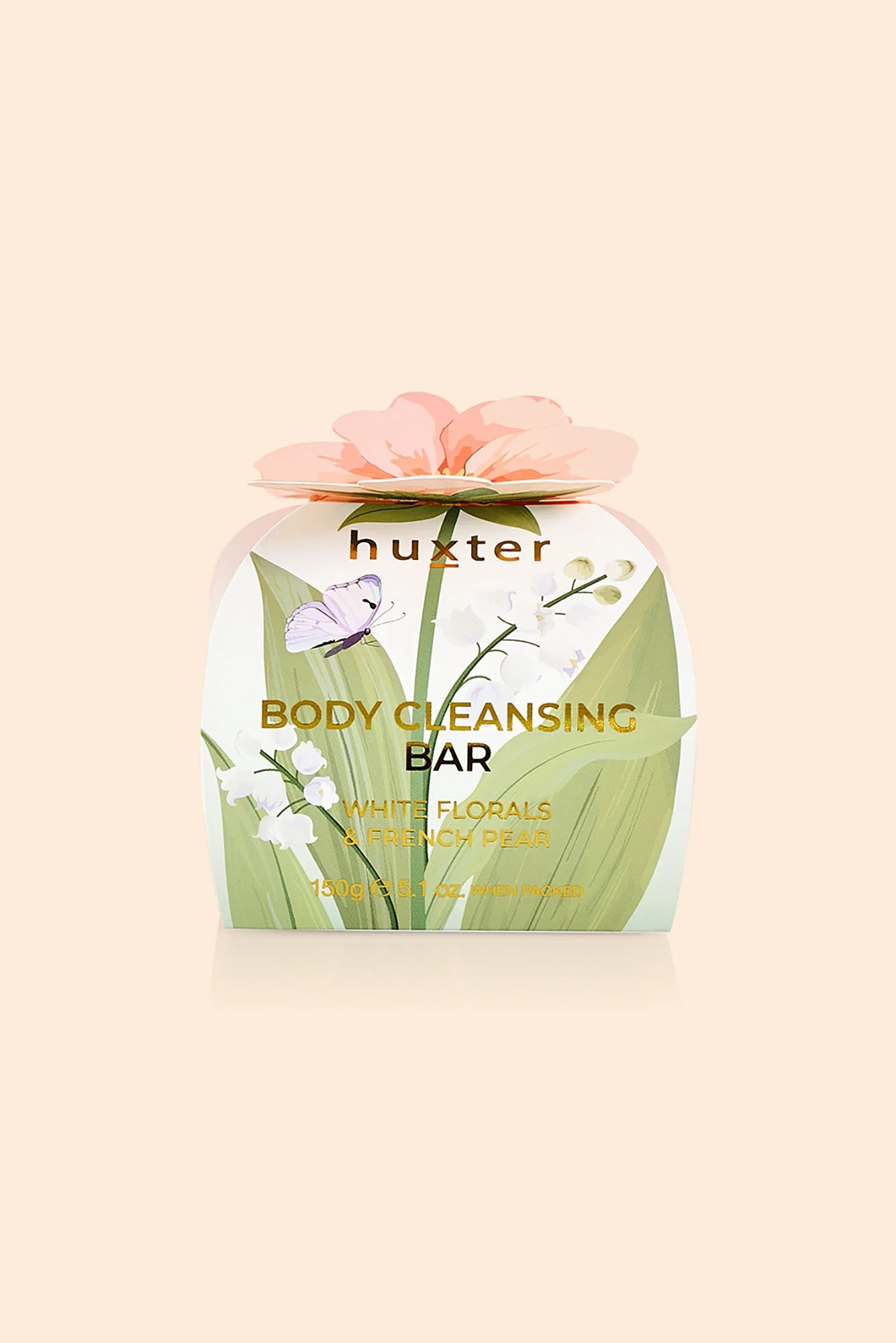 French Pear Peach Flower Body Bar Gift Box - Image 2