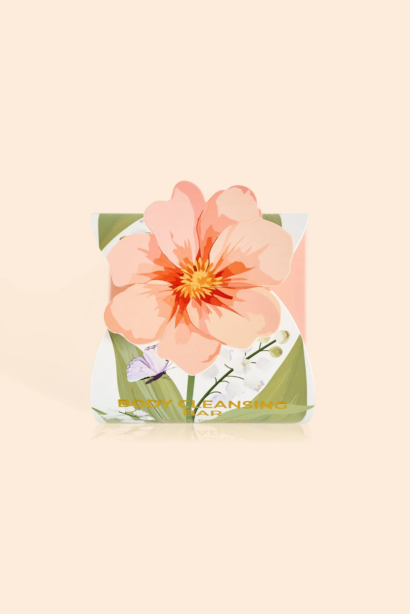 French Pear Peach Flower Body Bar Gift Box - Image 3