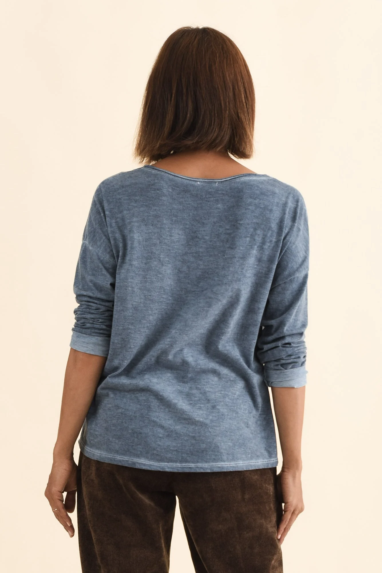 Fulton Steel Patchwork Cotton Top - Image 5