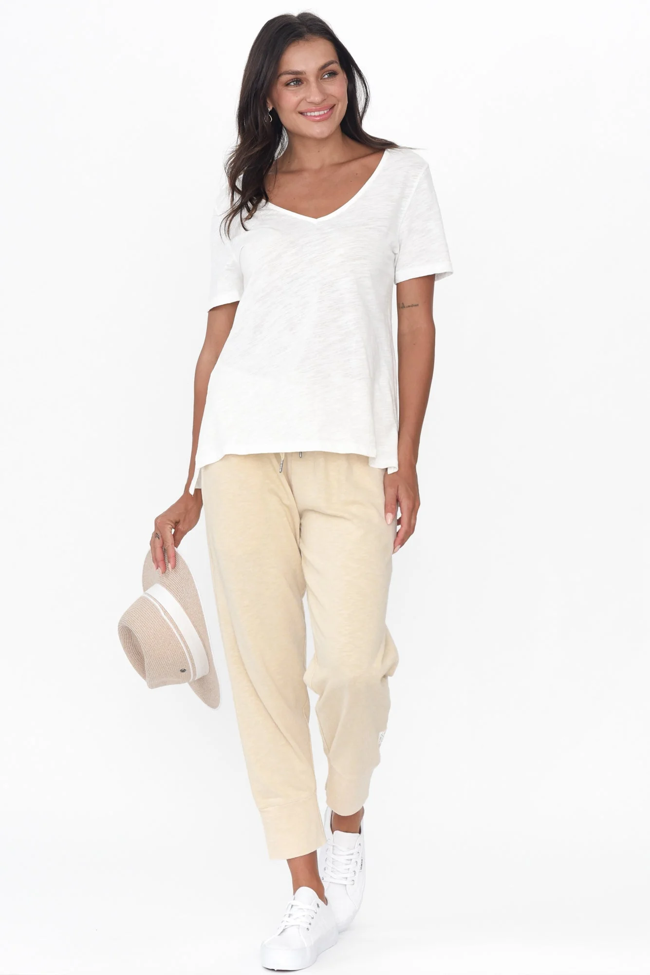 Fundamental Brunch Natural Cotton Sweatpants - Image 3