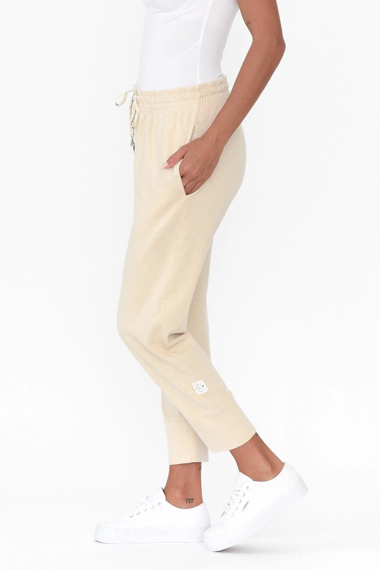 Fundamental Brunch Natural Cotton Sweatpants - Image 4