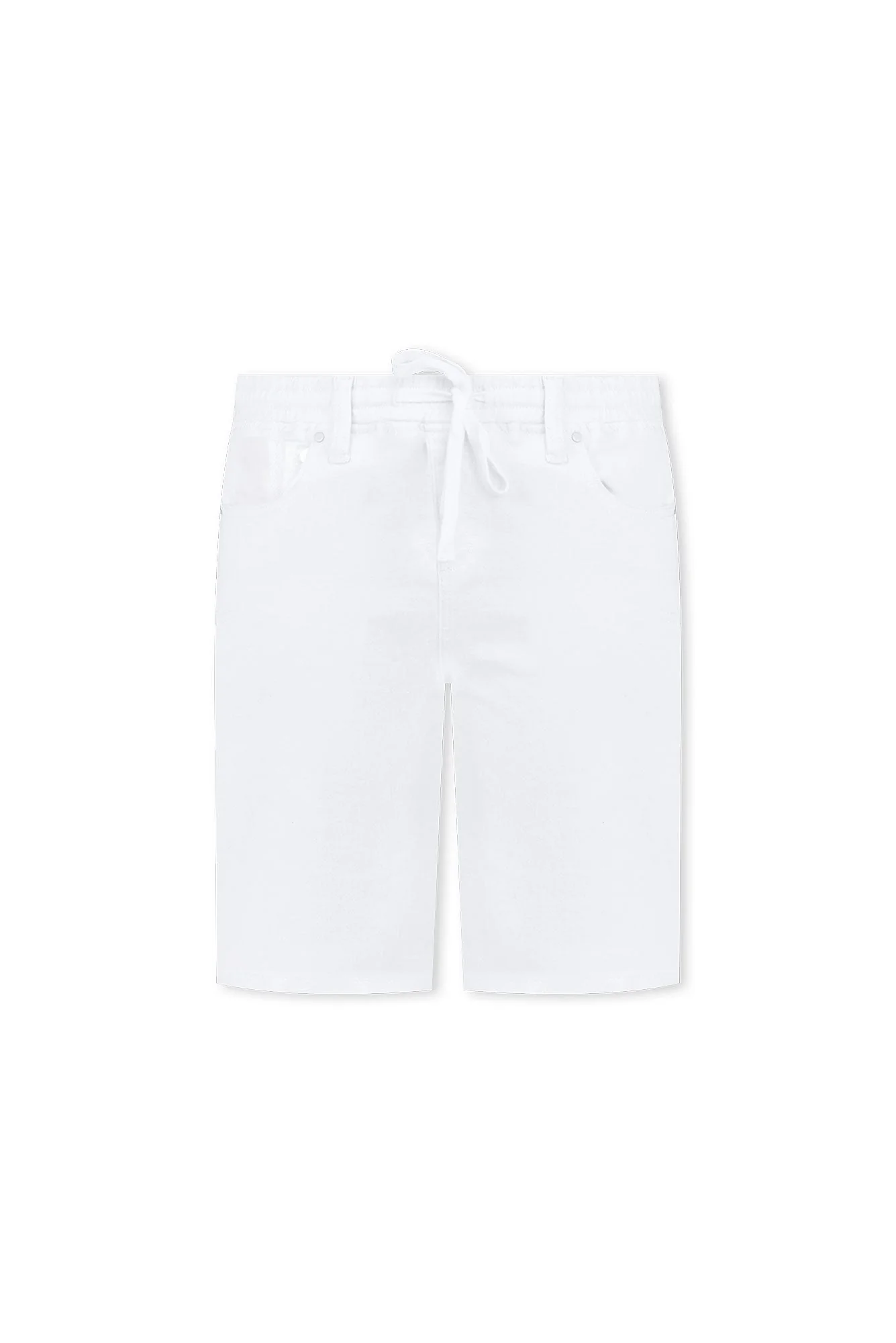 Gabby White Denim Bermuda Shorts - Image 2