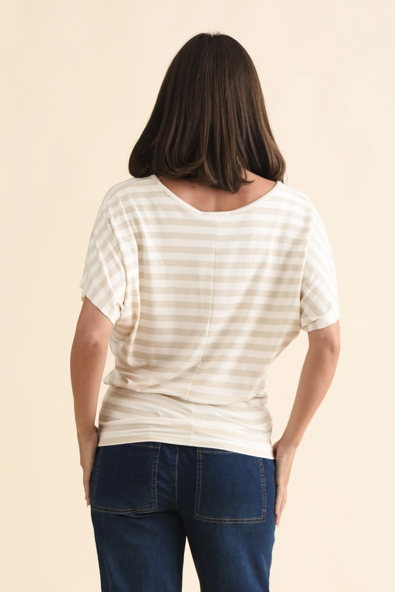 Gold Stripe Maui Tee - Image 4