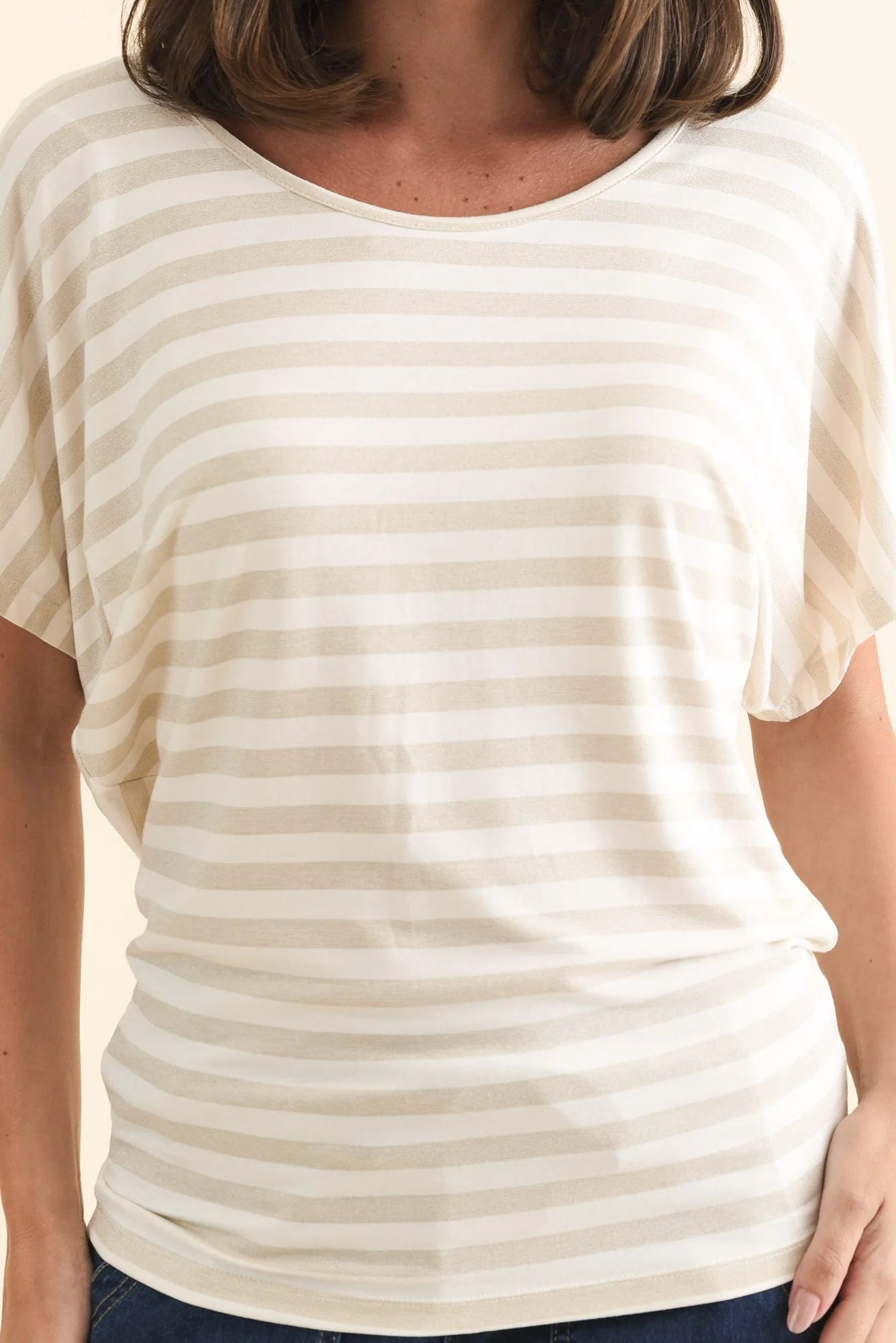 Gold Stripe Maui Tee - Image 5