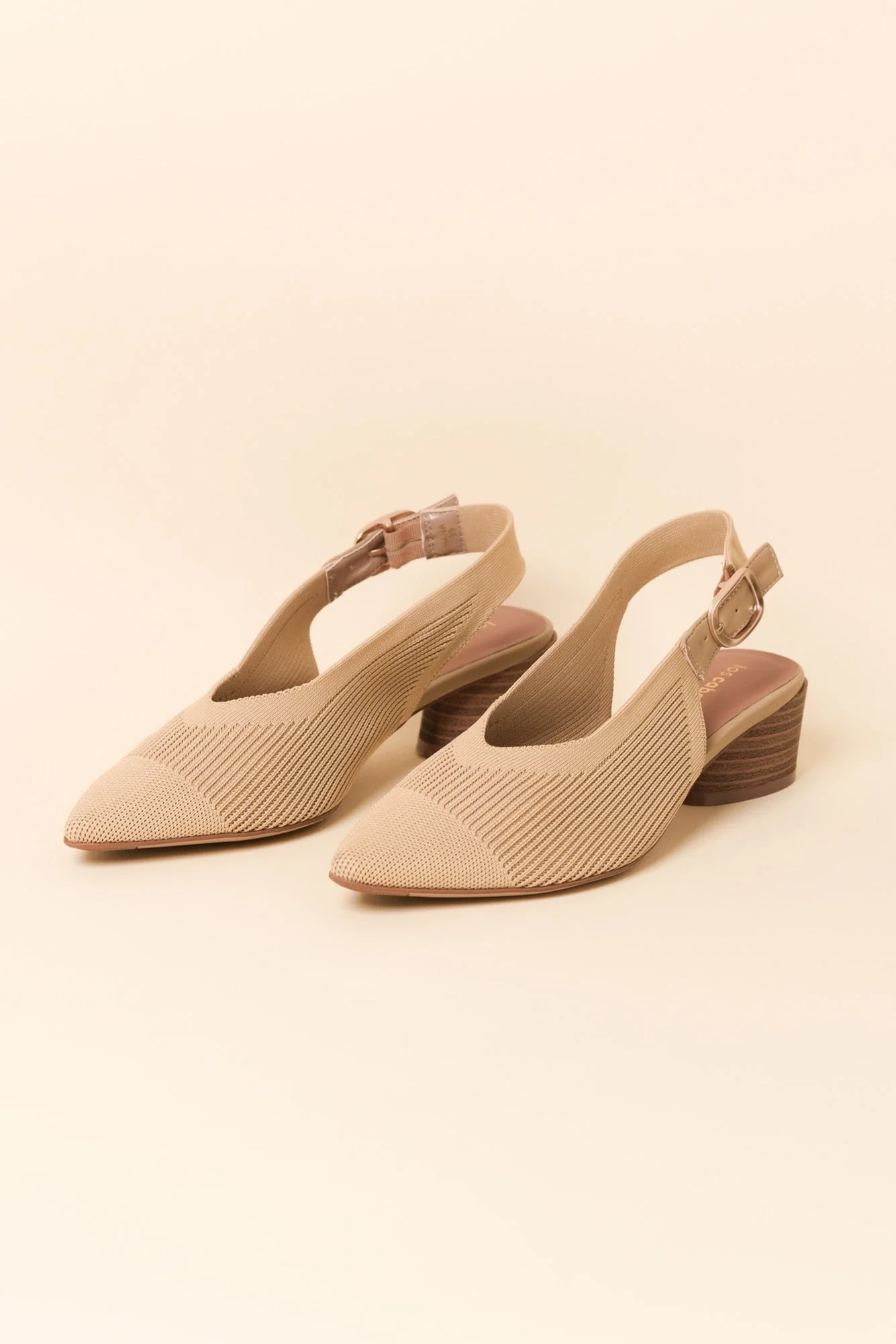 Hana Caramel Slingback Heel - Image 2