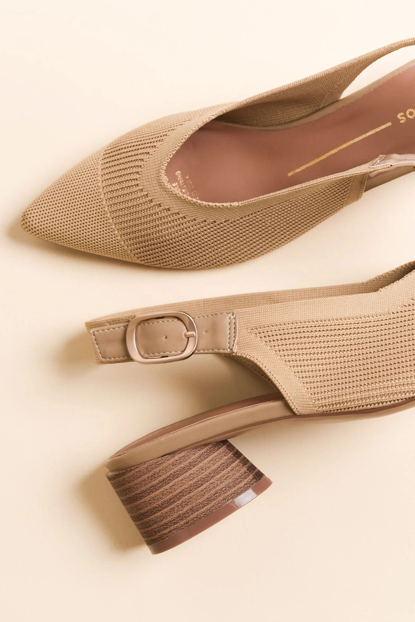 Hana Caramel Slingback Heel - Image 3