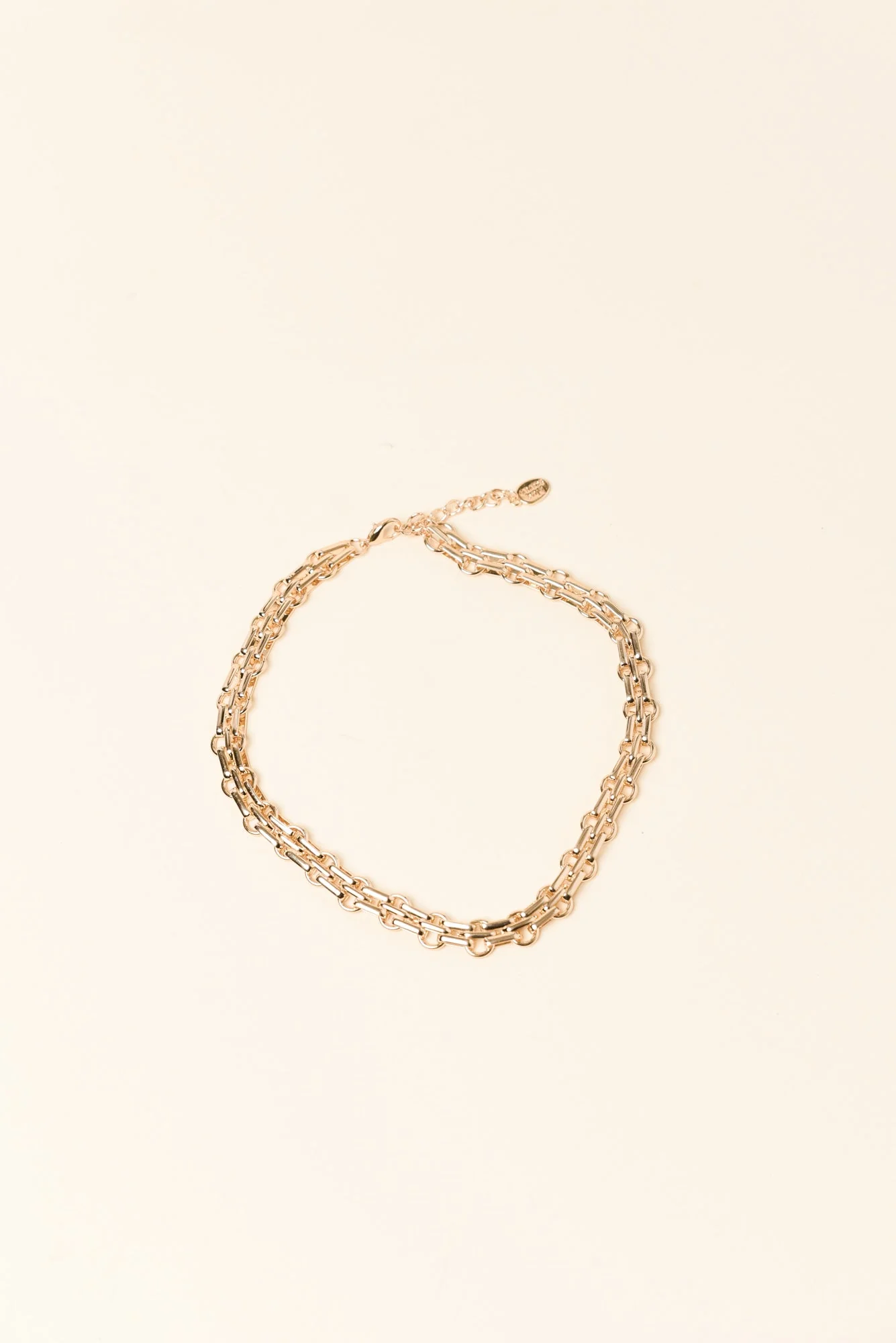 Hanly Gold Linked Chain Necklace - Image 2