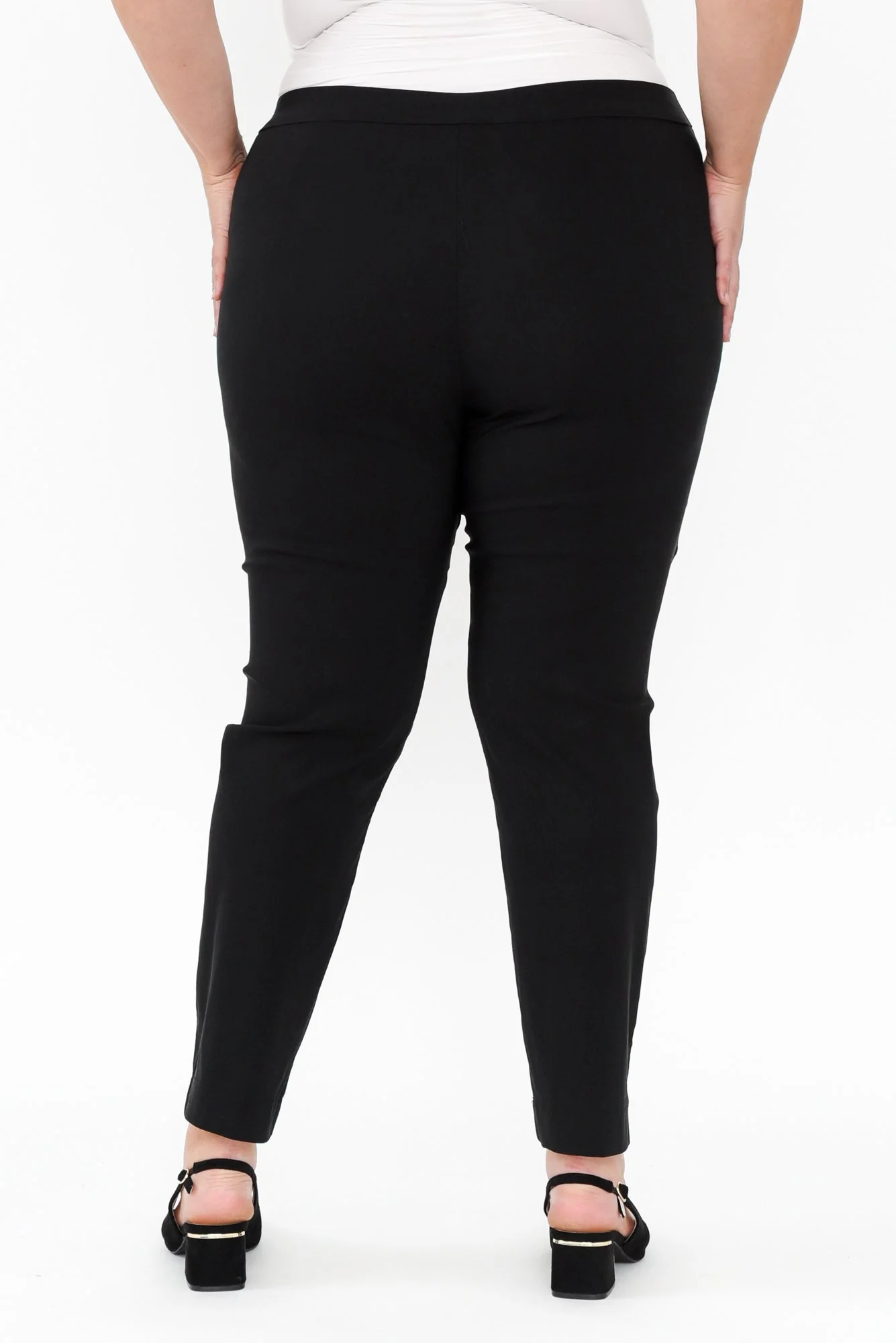Harbour Black Stretch Pants - Image 10