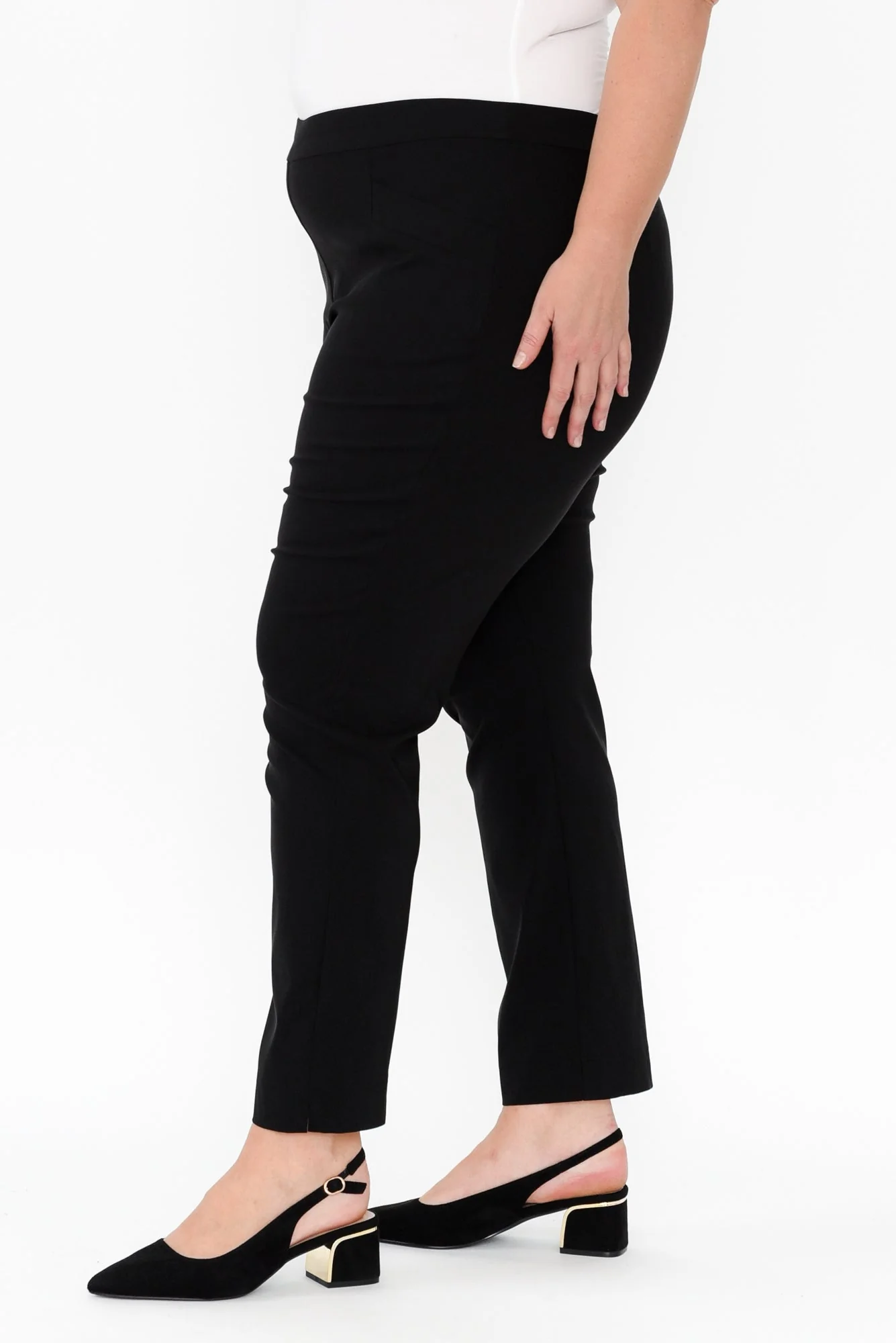 Harbour Black Stretch Pants - Image 9