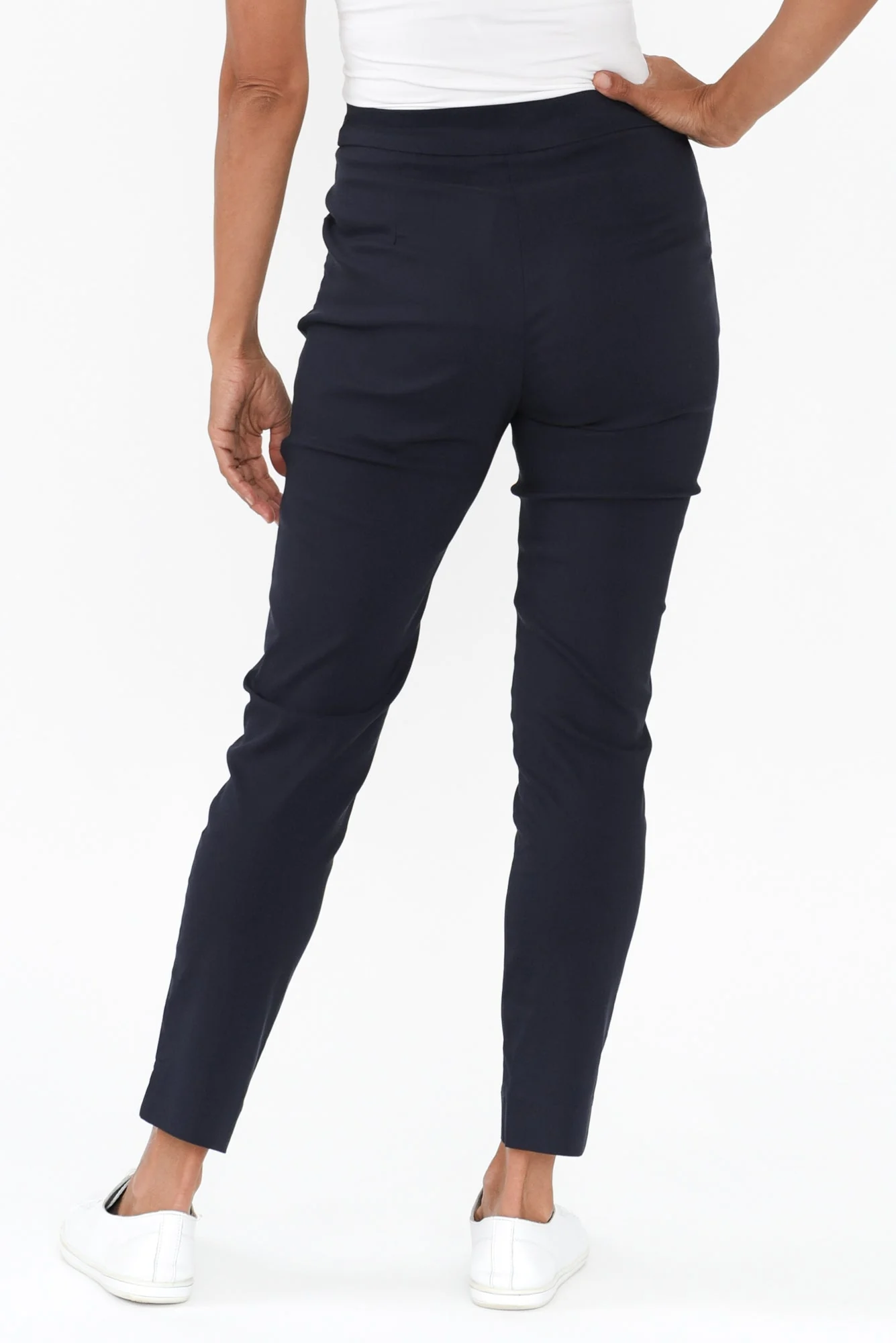 Harbour Navy Stretch Pants - Image 5