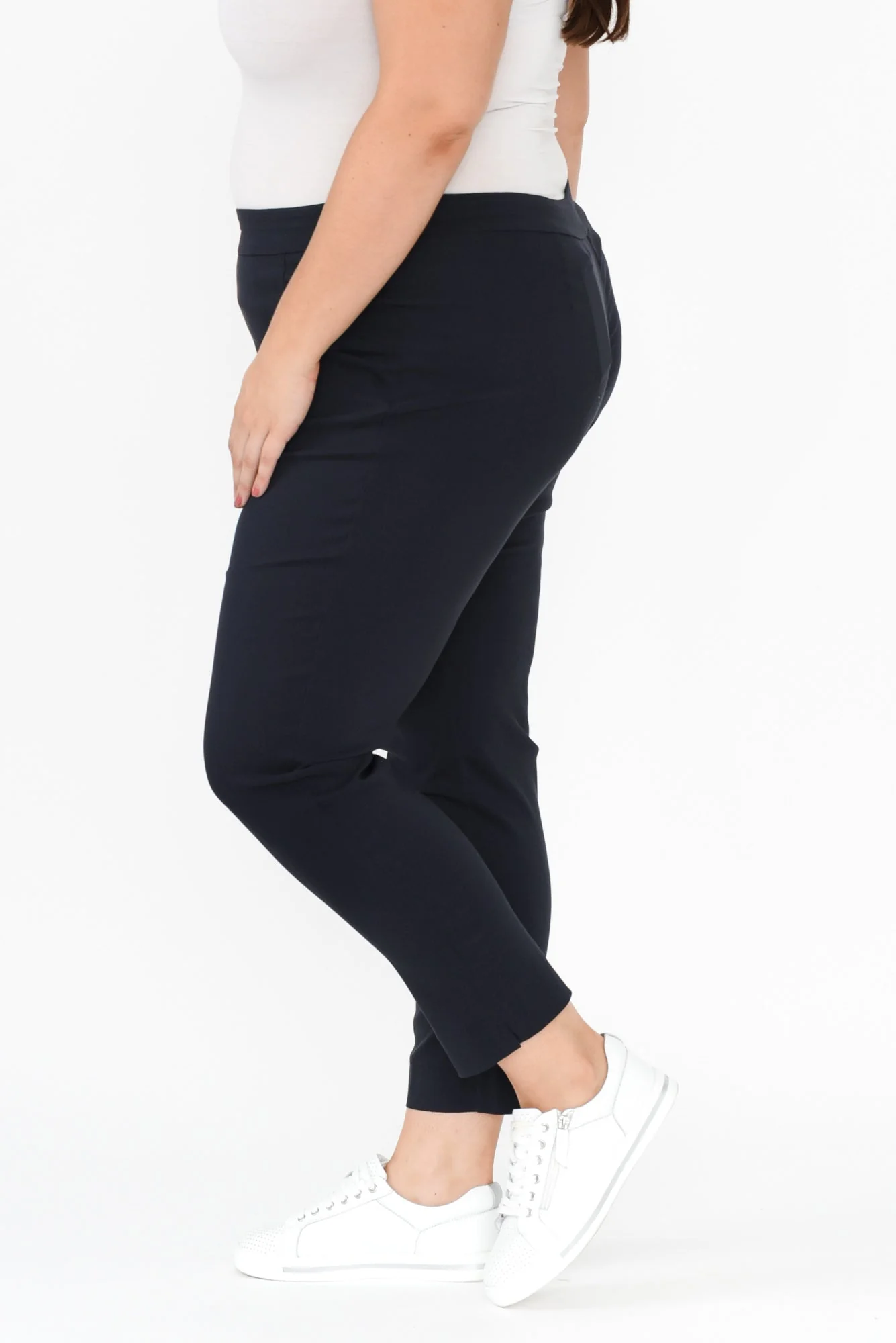Harbour Navy Stretch Pants - Image 8
