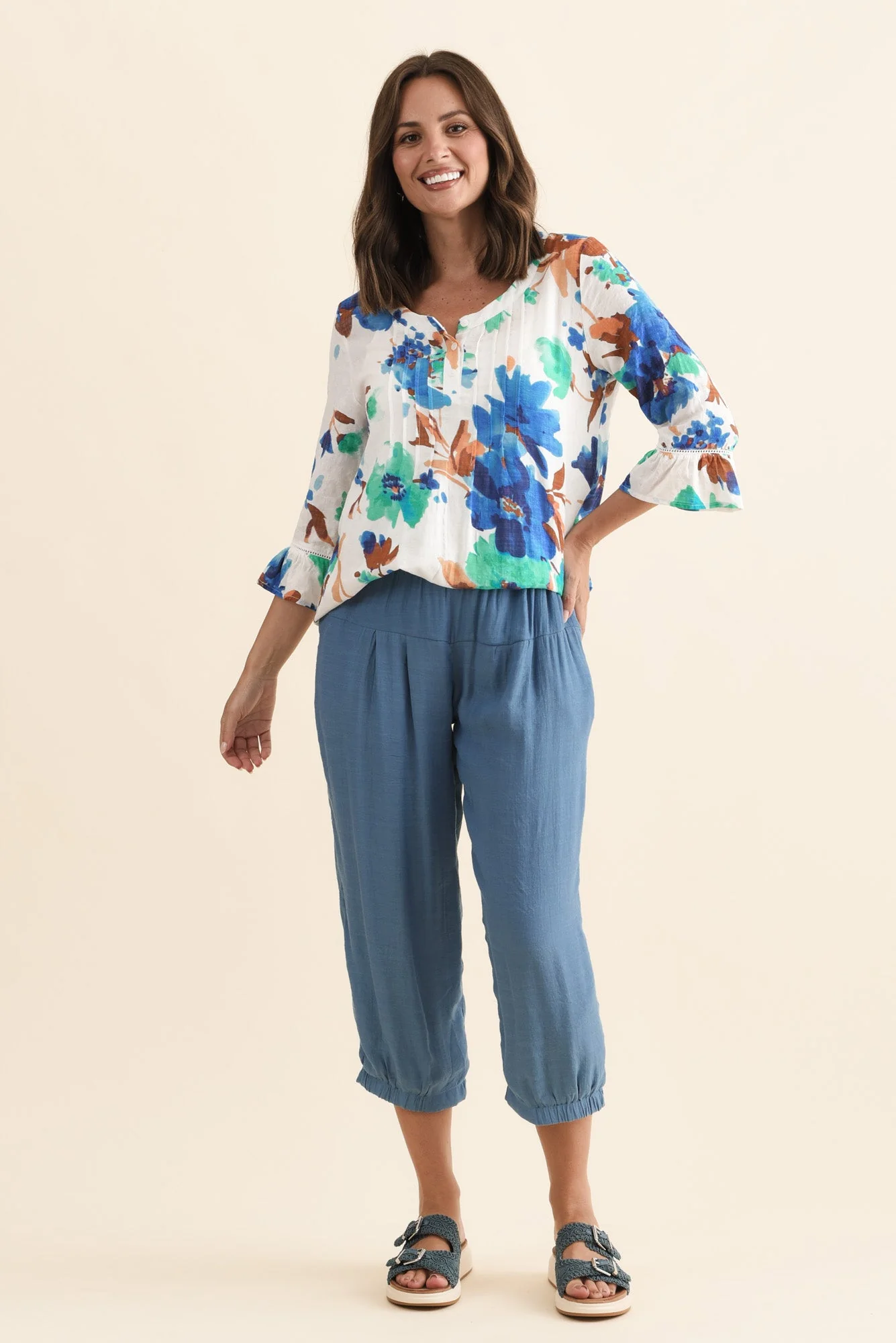 Harden Steel Cotton Blend Pants - Image 2