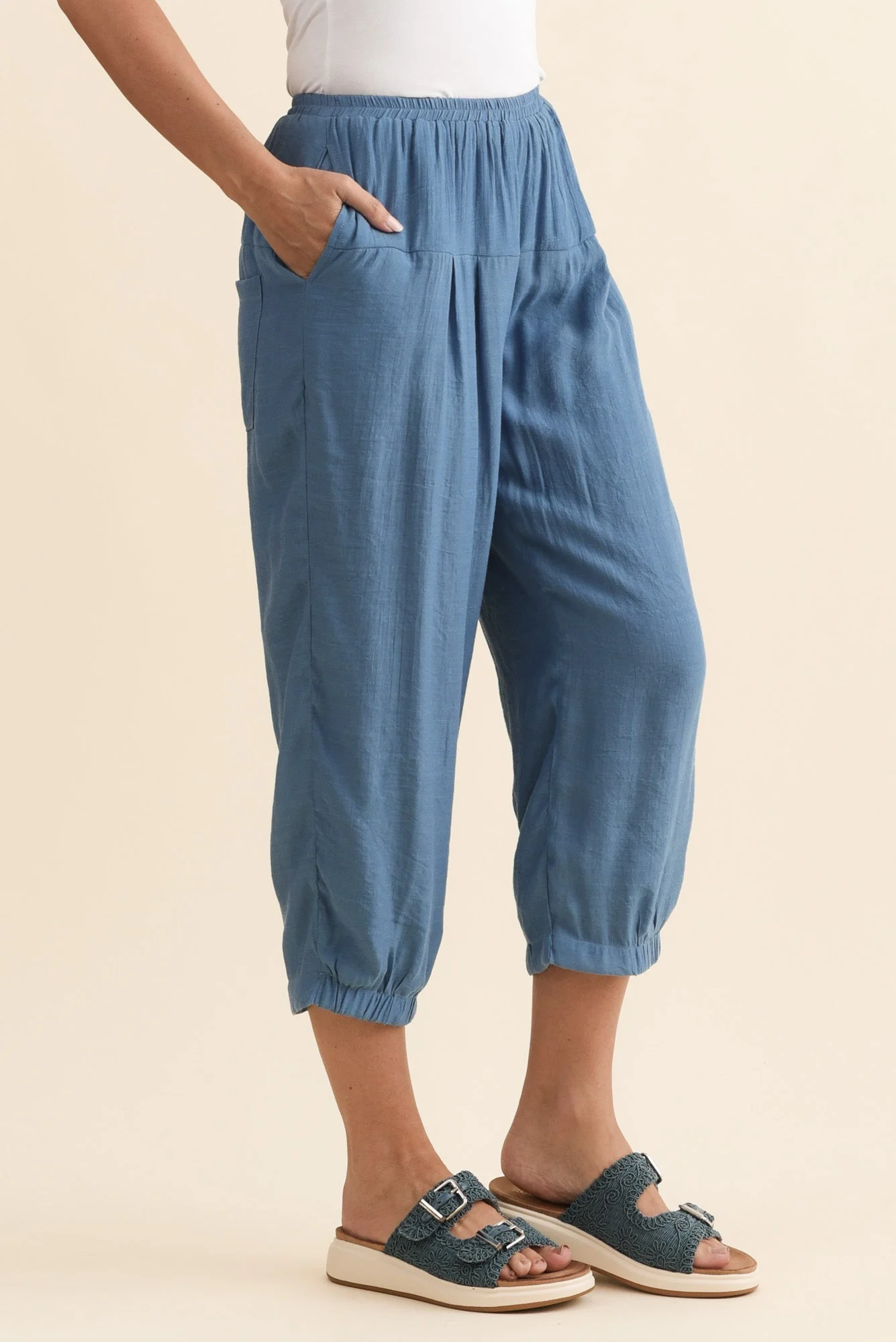 Harden Steel Cotton Blend Pants - Image 3