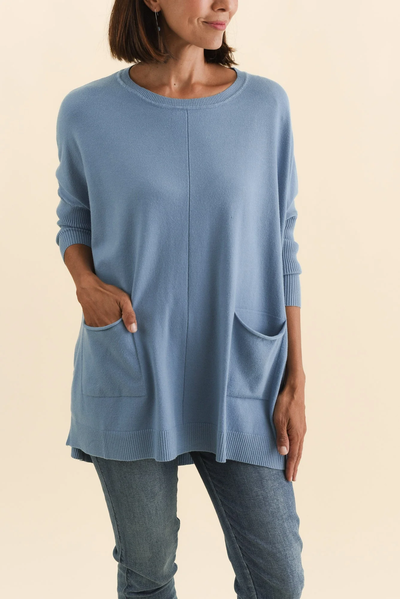 Helsinki Steel Knit Pocket Sweater - Image 6