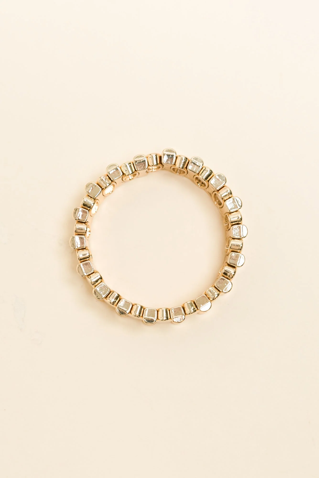Imelda Gold Beaded Bracelet - Image 2