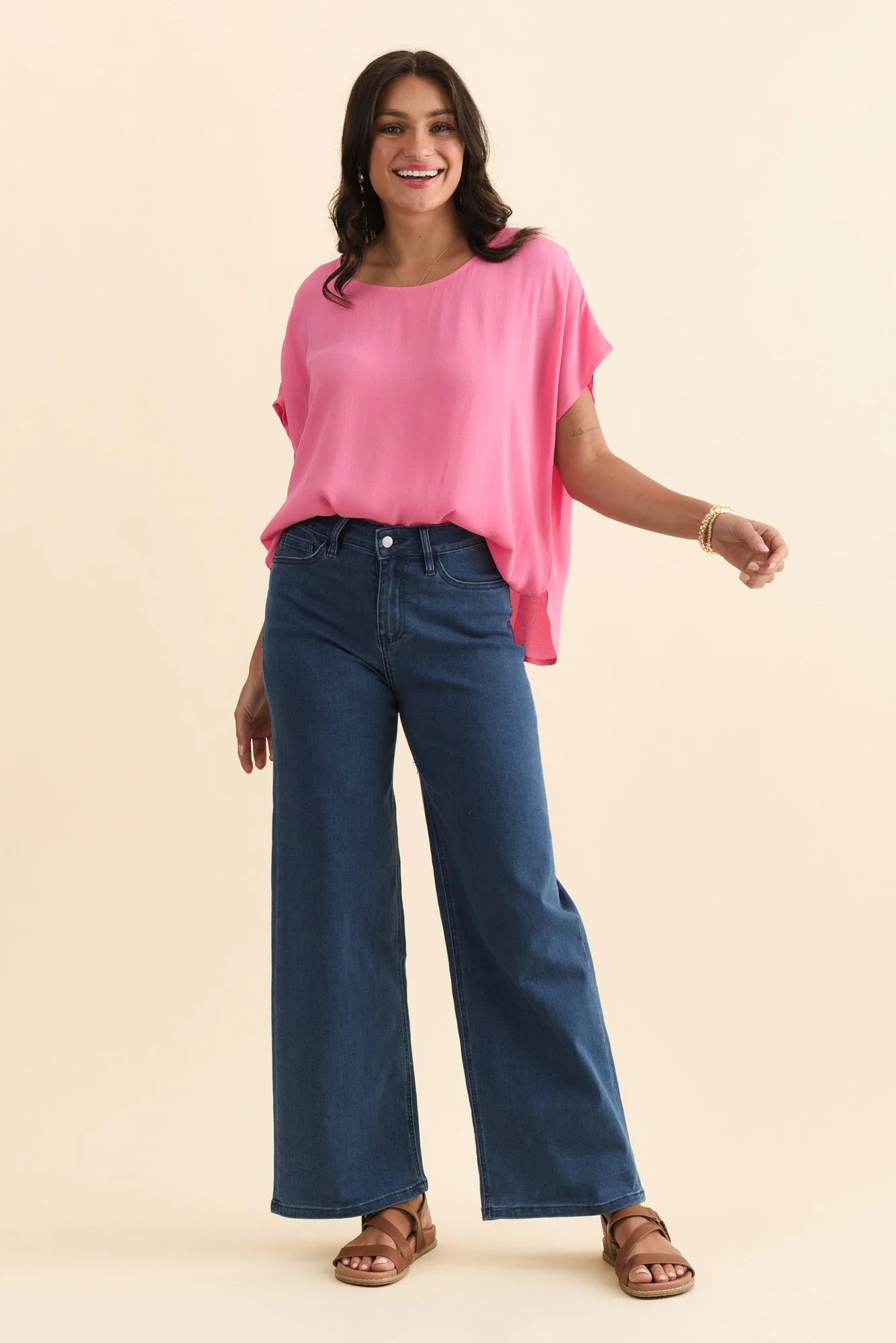 Imogen Blue Straight Leg Jeans - Image 7
