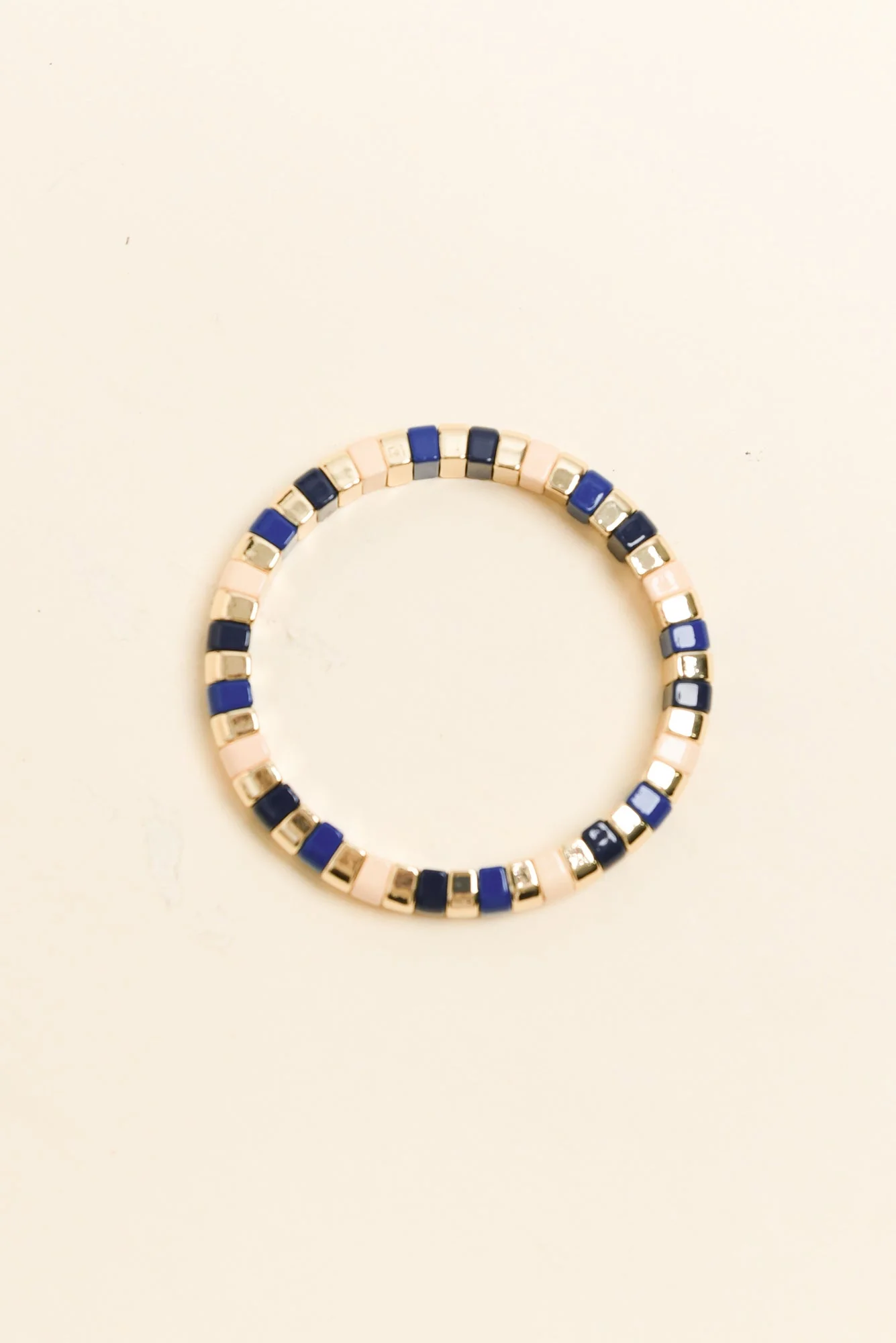 Isabelli Blue Beaded Bracelet - Image 2