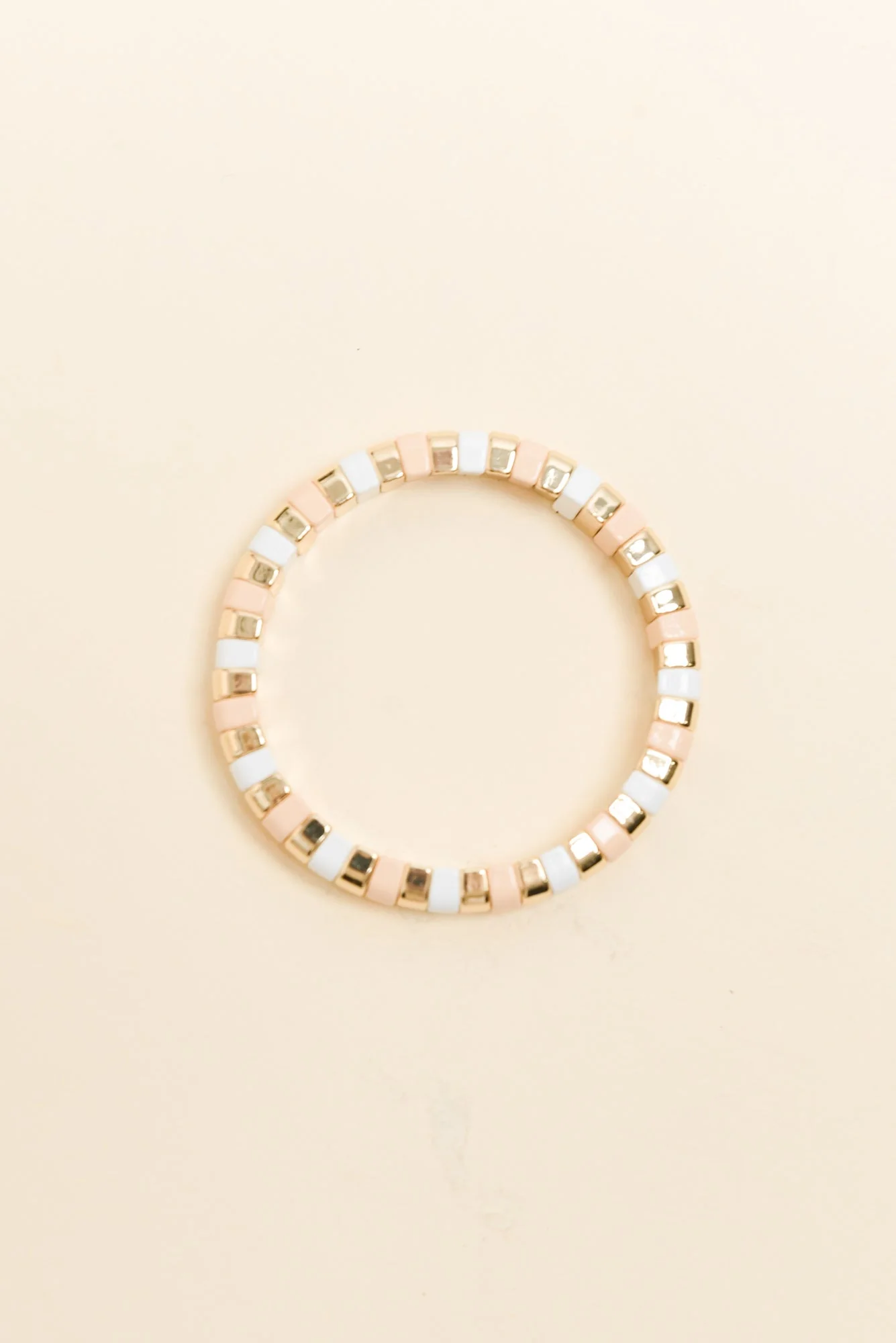 Isabelli Gold Beaded Bracelet - Image 2