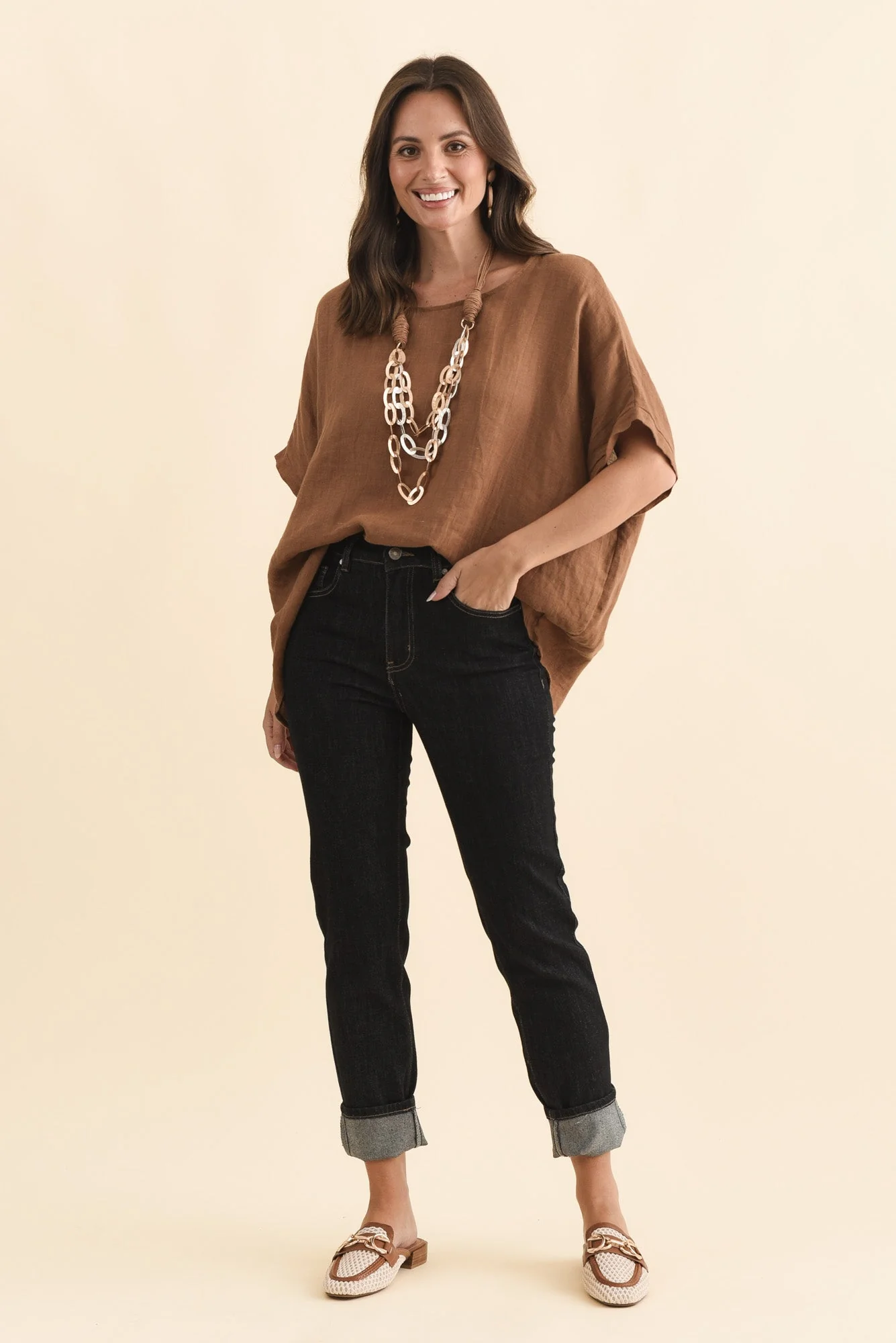 James Black Denim Stretch Jeans - Image 2