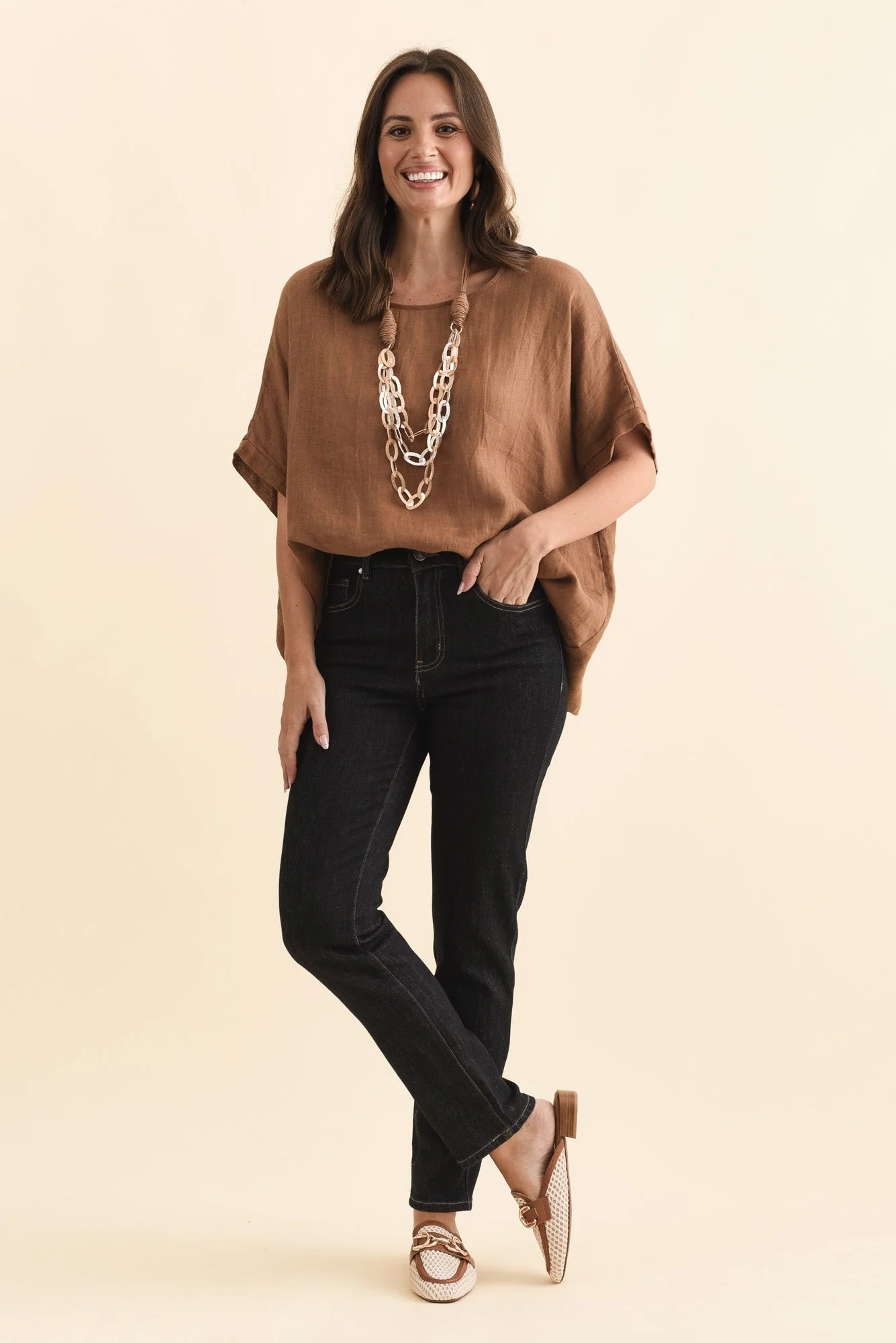 James Black Denim Stretch Jeans - Image 6